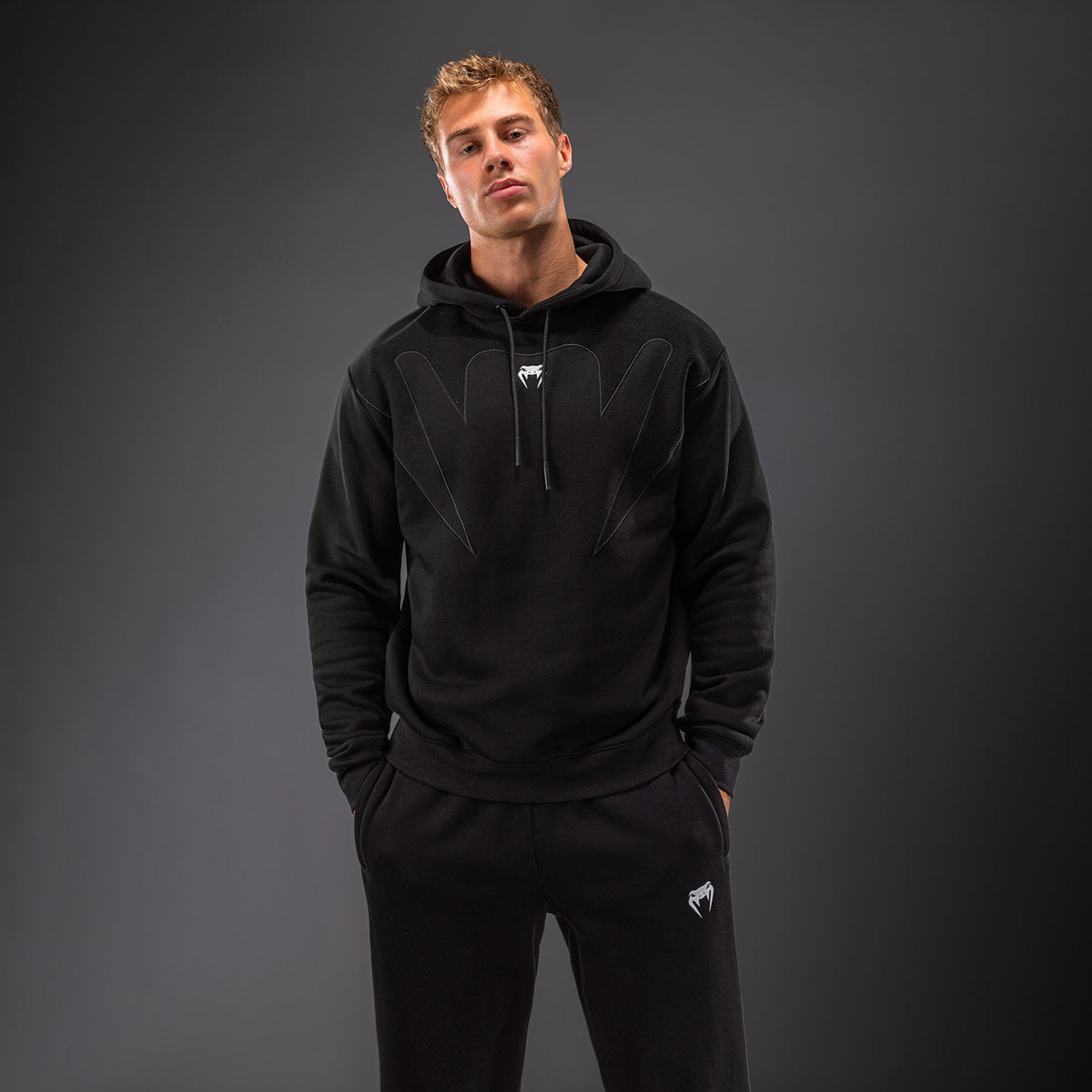 Venum Attack Fleece & Weave Felpa con cappuccio - Nero