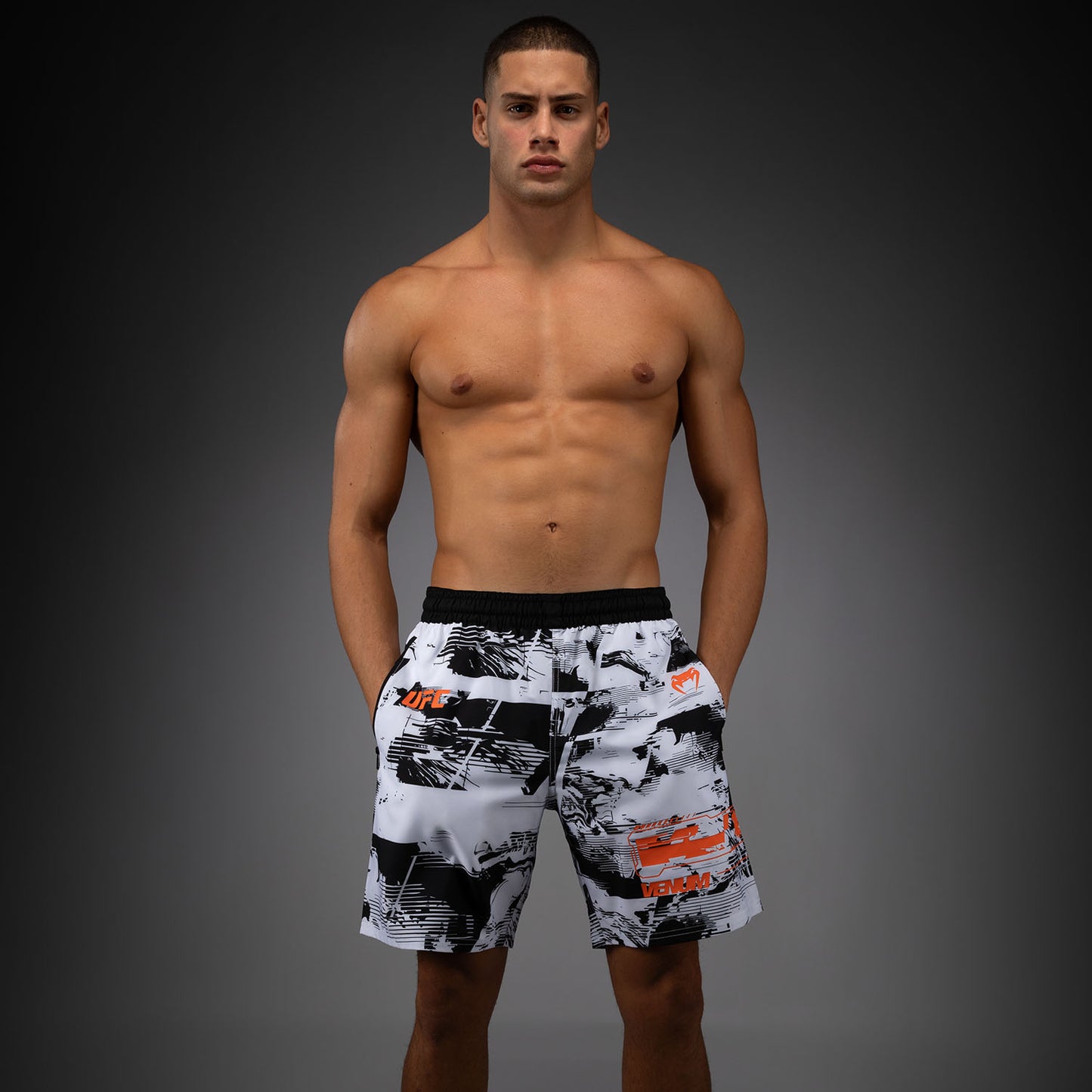 UFC Zenith by Venum Authentic Fight Week Pantaloncini Performance Uomo - Bianco