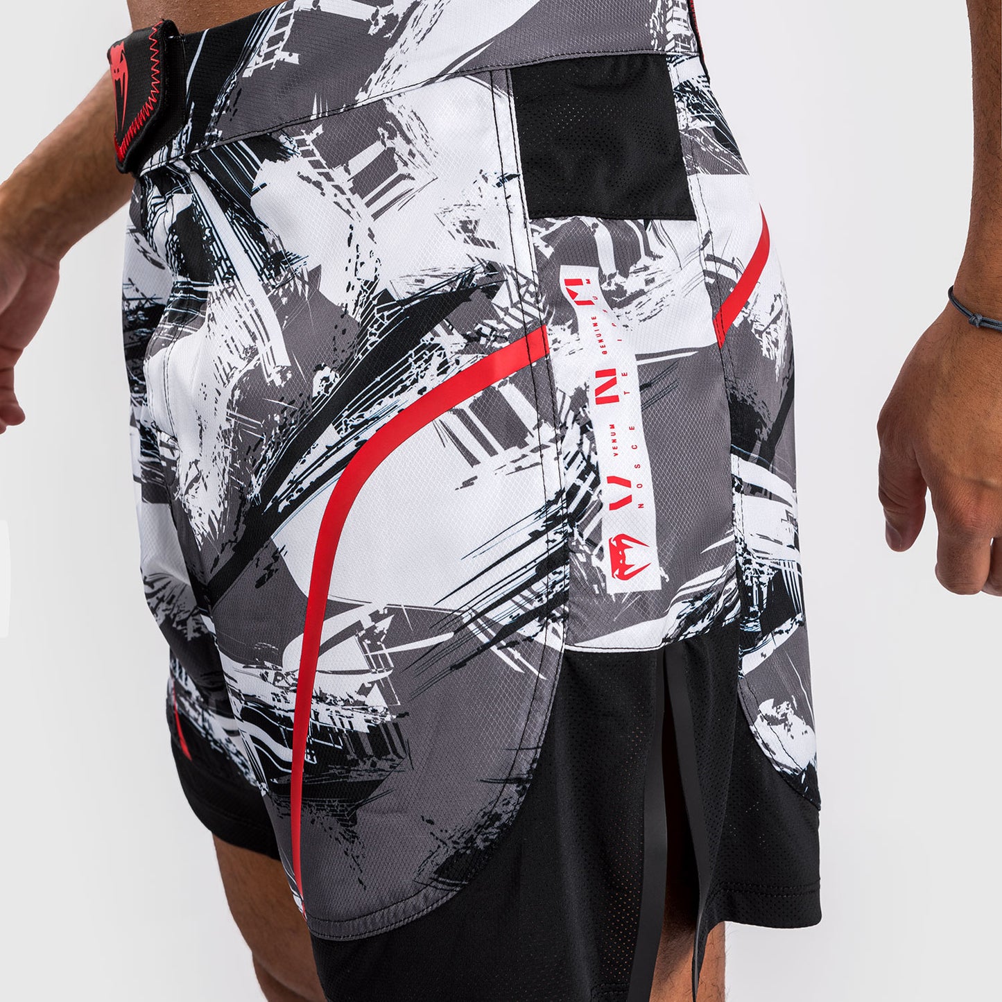 Venum Electron 3.0 Pantaloncini da combattimento - Grigio/Rosso
