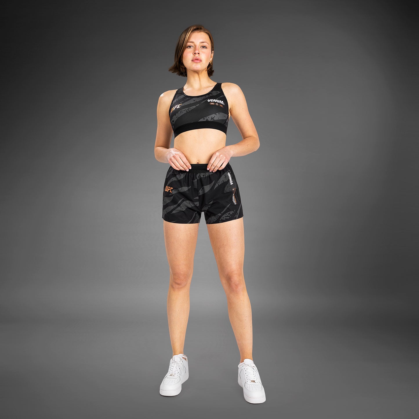 UFC Adrenaline by Venum Fight Week Pantaloncini da performance per Donna - Urban Camo