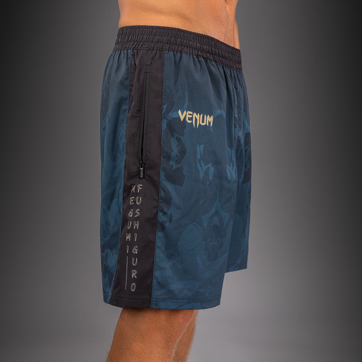 Jujutsu Kaisen x Venum Fushiguro Pantaloncini da Allenamento – Verde Oceano