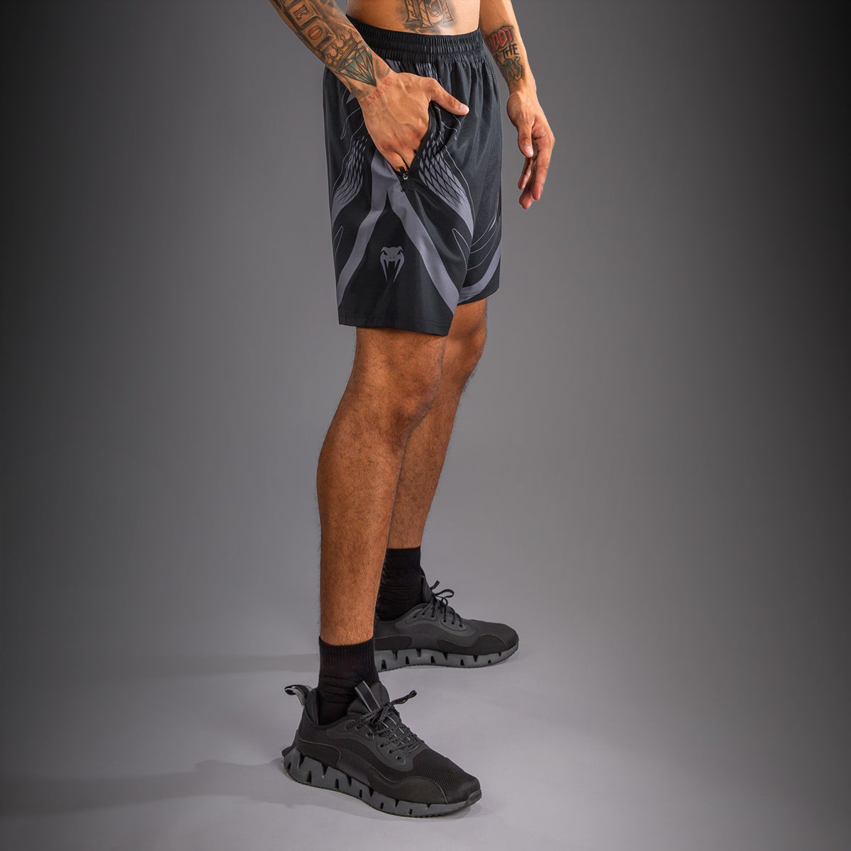 Venum Amazonia Reborn Pantaloncini da allenamento - Nero/Grigio