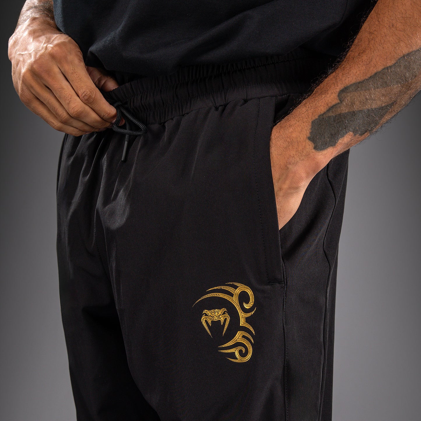 Venum x Mike Tyson Tiger Pantaloni da Jogging - Nero/Oro