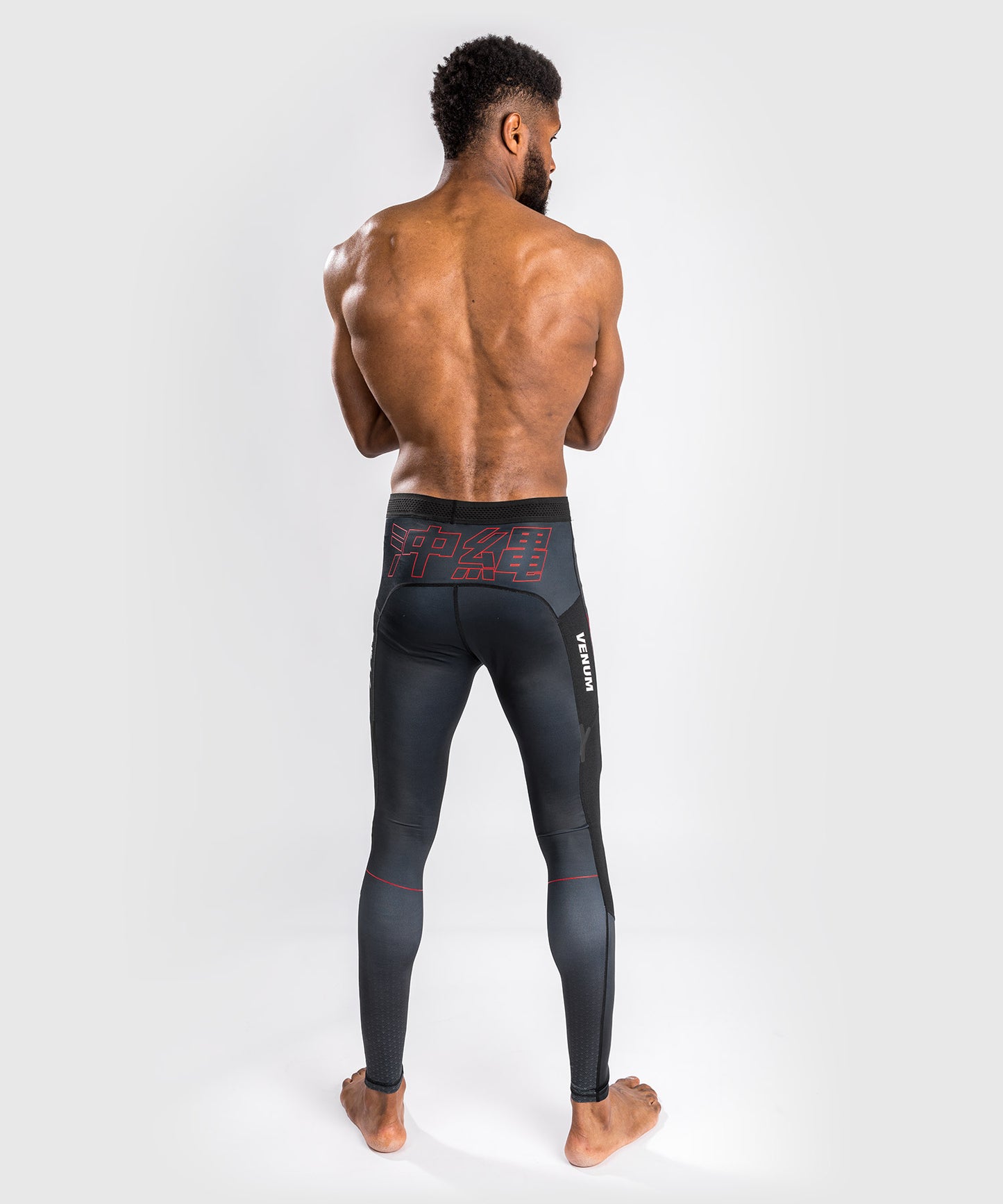 Pantaloni a compressione Venum Okinawa 3.0 - Nero/Rosso