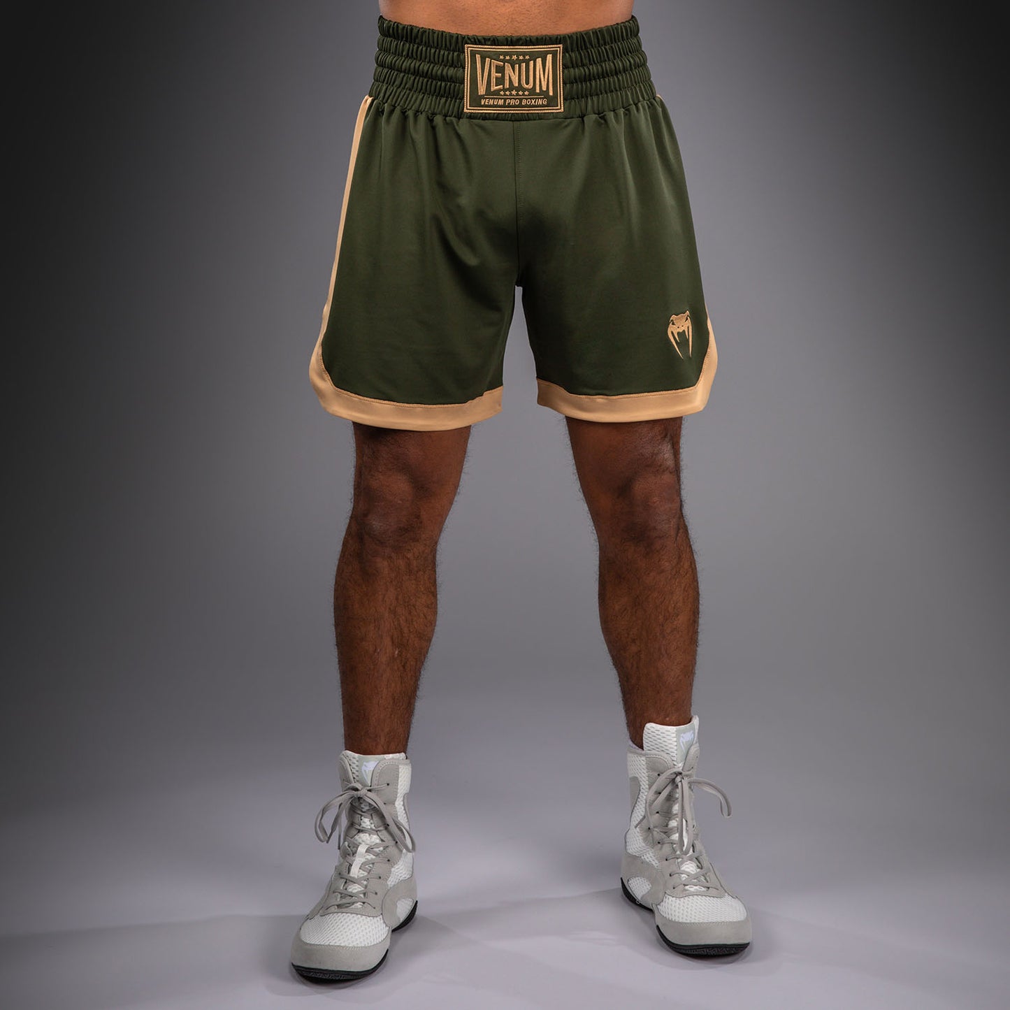 Venum Classic Pantaloncini da boxe - Verde Militare/Sabbia