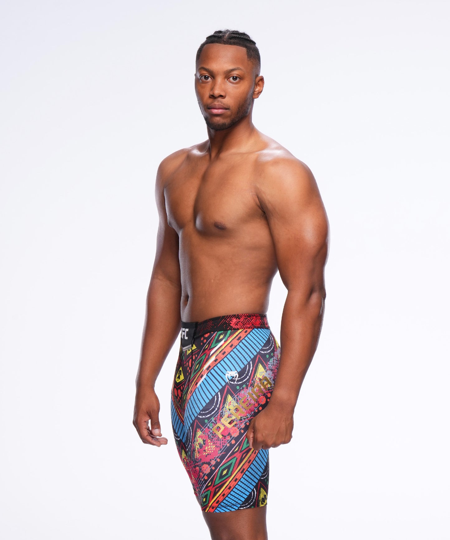 UFC Unrivaled by Venum Alex Pereira Pantaloni Vale Tudo Uomini - Rosso