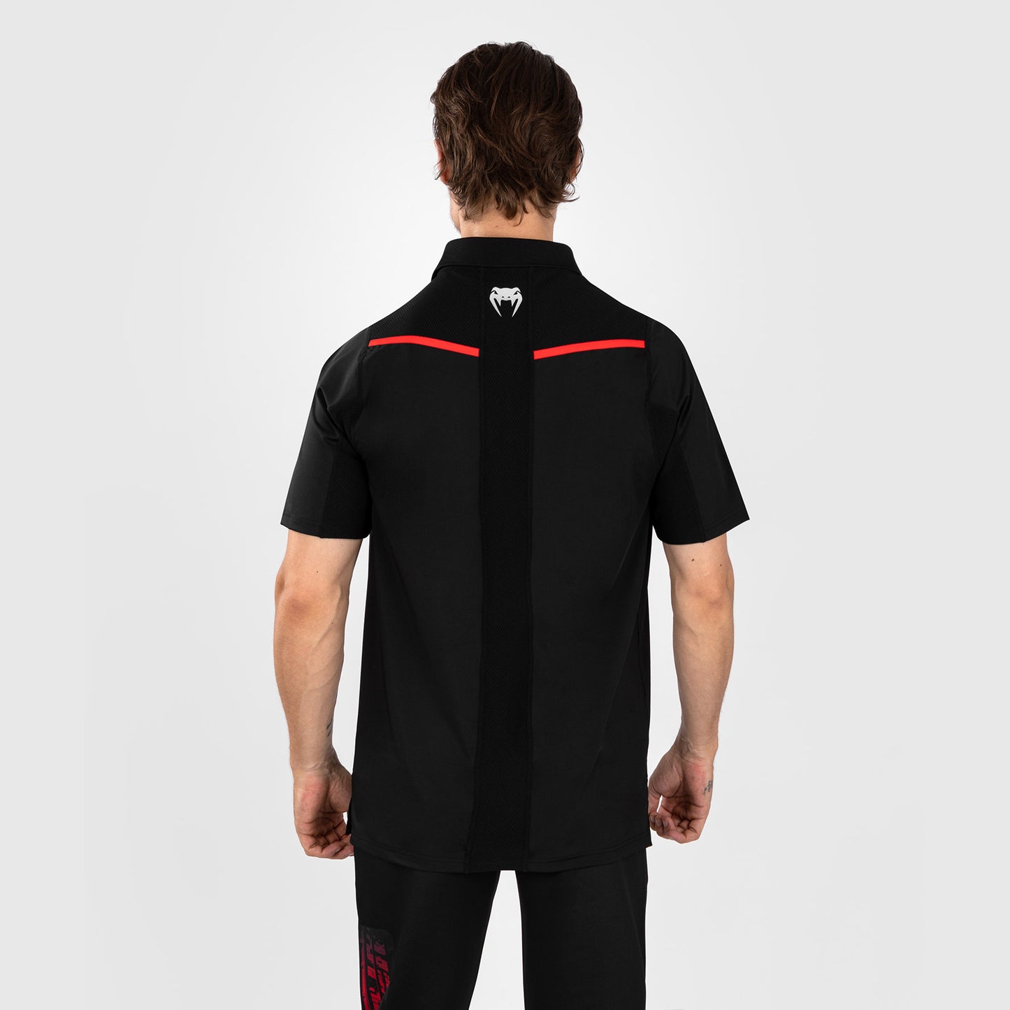 UFC Venum Performance Institute 2.0 Polo - Nero/Rosso
