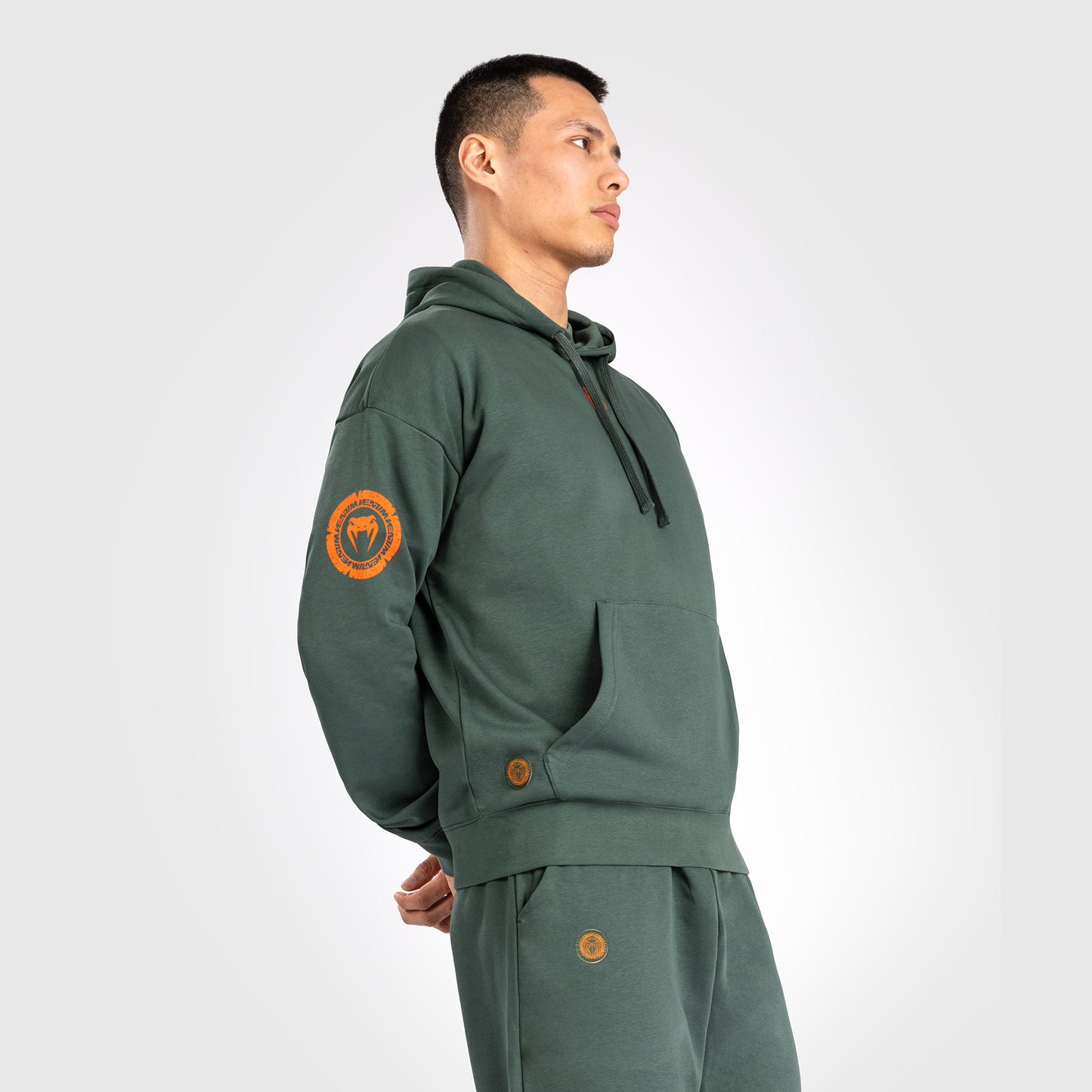 Venum Vortex XL Lite Felpa Con Cappuccio da Uomo - Khaki