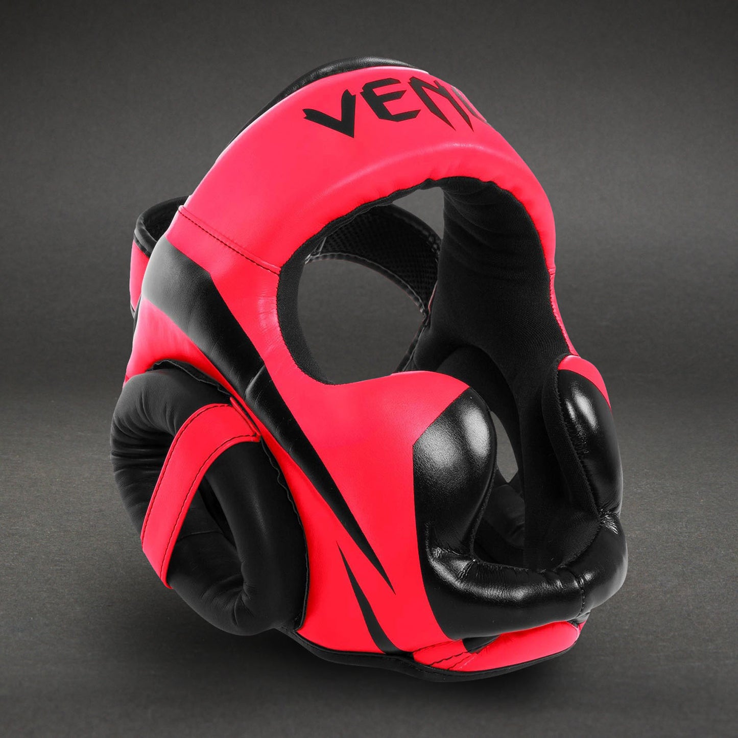 Venum Elite Casco da boxe – Rosa neon