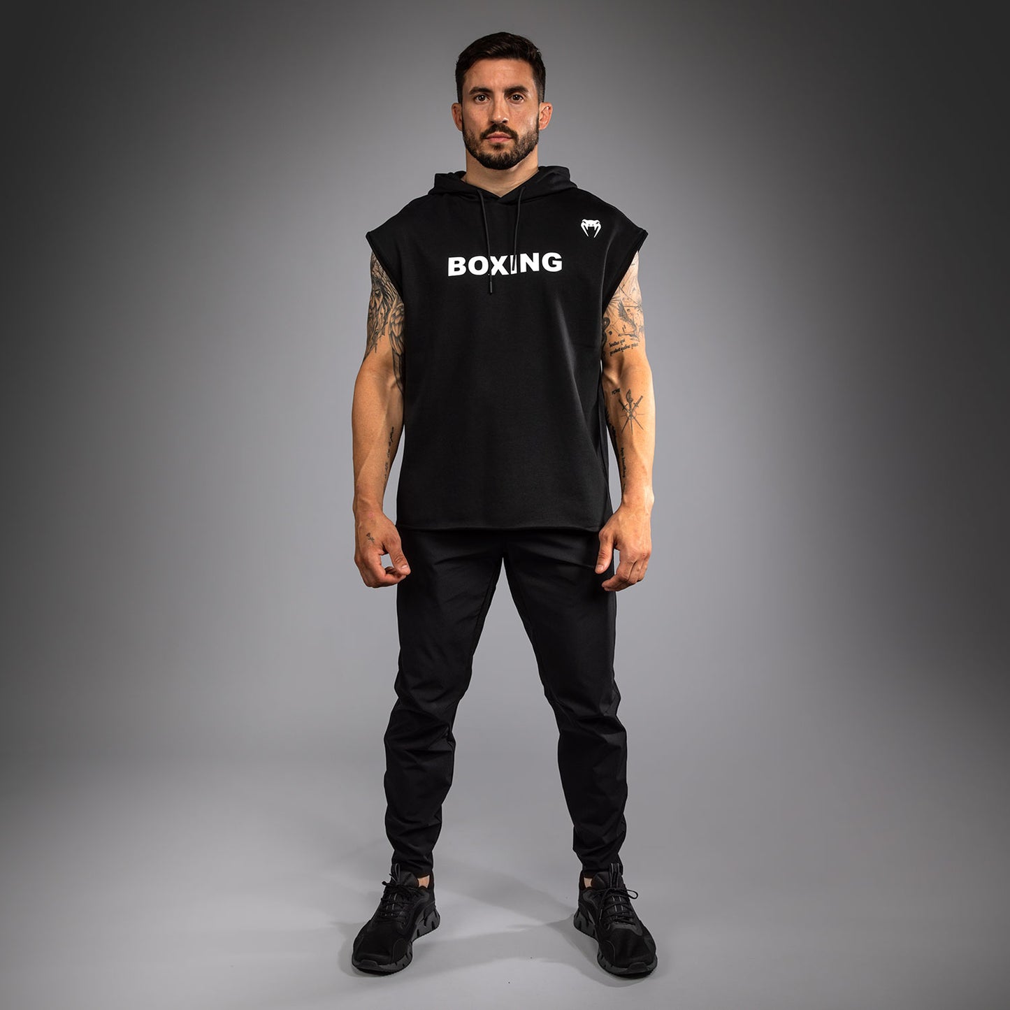 Venum Boxing VT Canotta Senza Maniche - Nero/Bianco