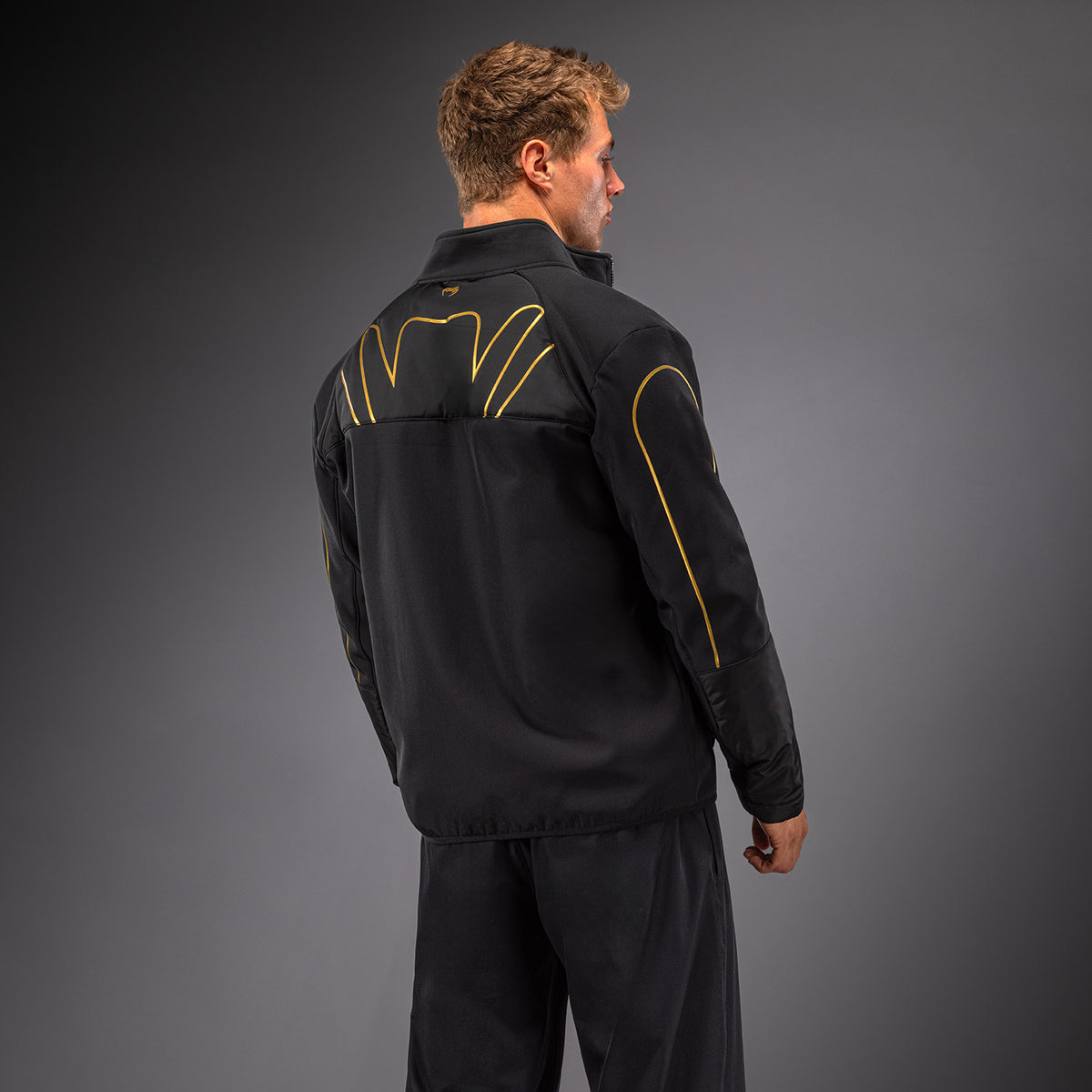 Venum Paddock Giacca softshell - Nero/Oro