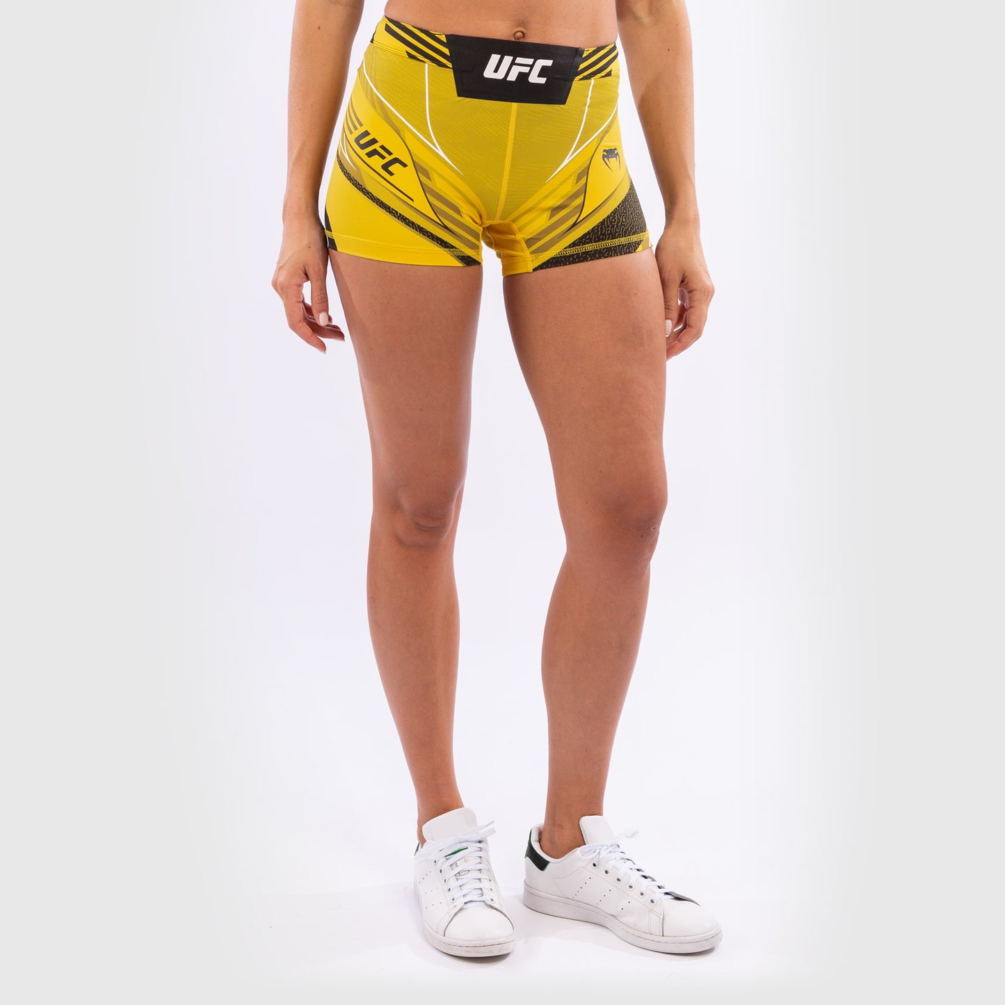 Pantaloncini da Vale Tudo Donna UFC Venum Authentic Fight Night - Vestibilità Corta - Giallo