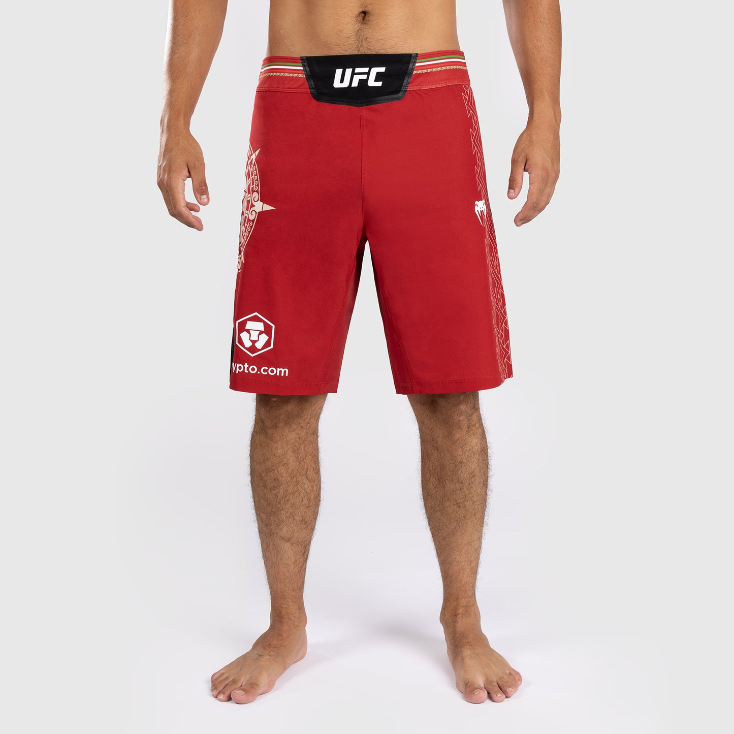 Noche UFC by Venum Authentic Fight Night Pantaloncini da combattimento da uomo - Taglio lungo - Rossi
