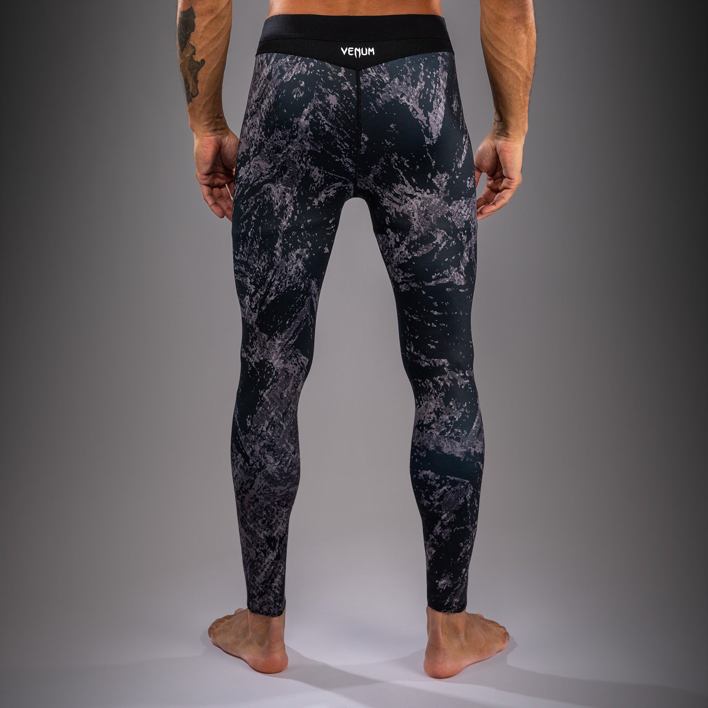 Venum Rage & Workout Pantaloni a Compressione - Nero/Grigio