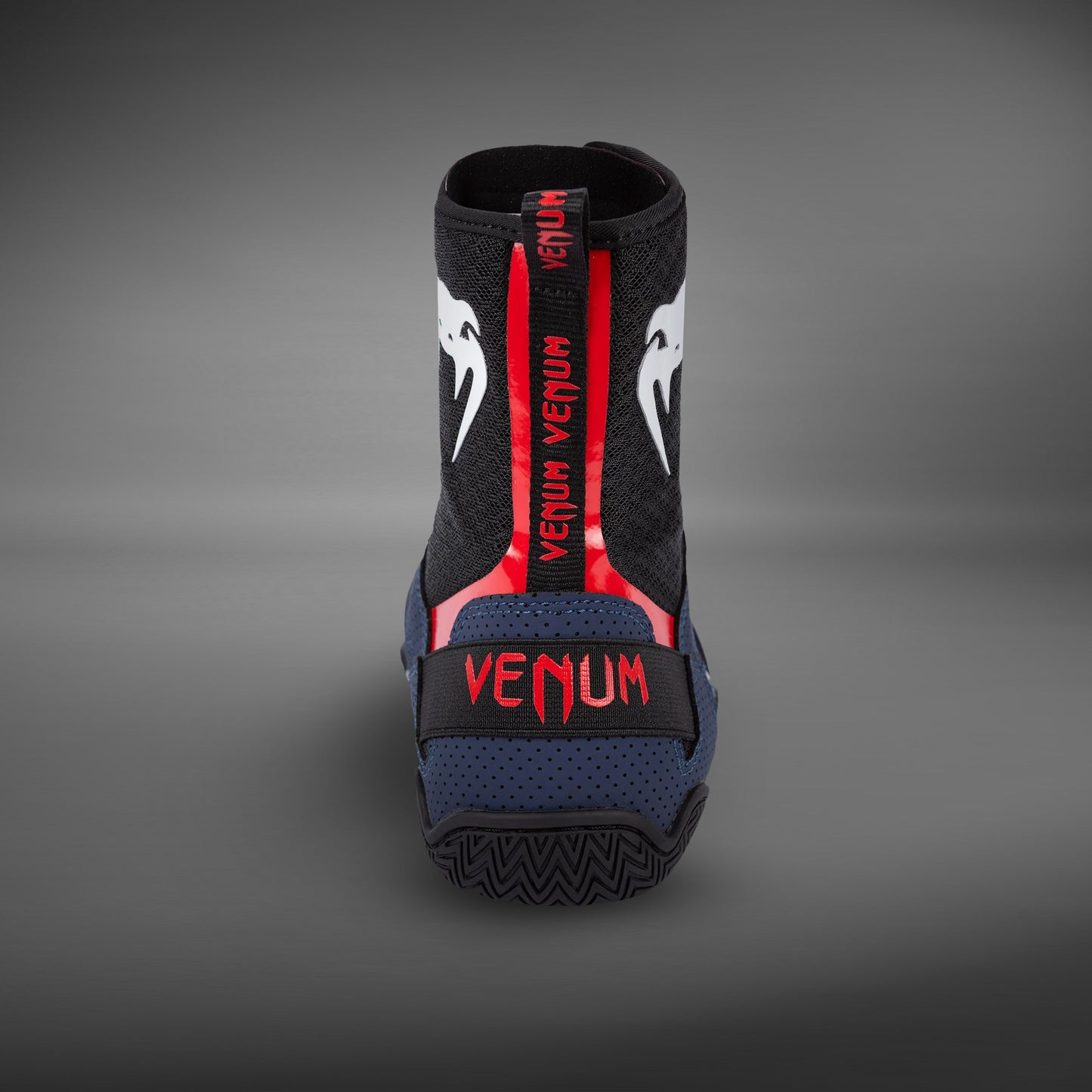 Venum Elite Scarpe da boxe - Navy/Nero/Rosso