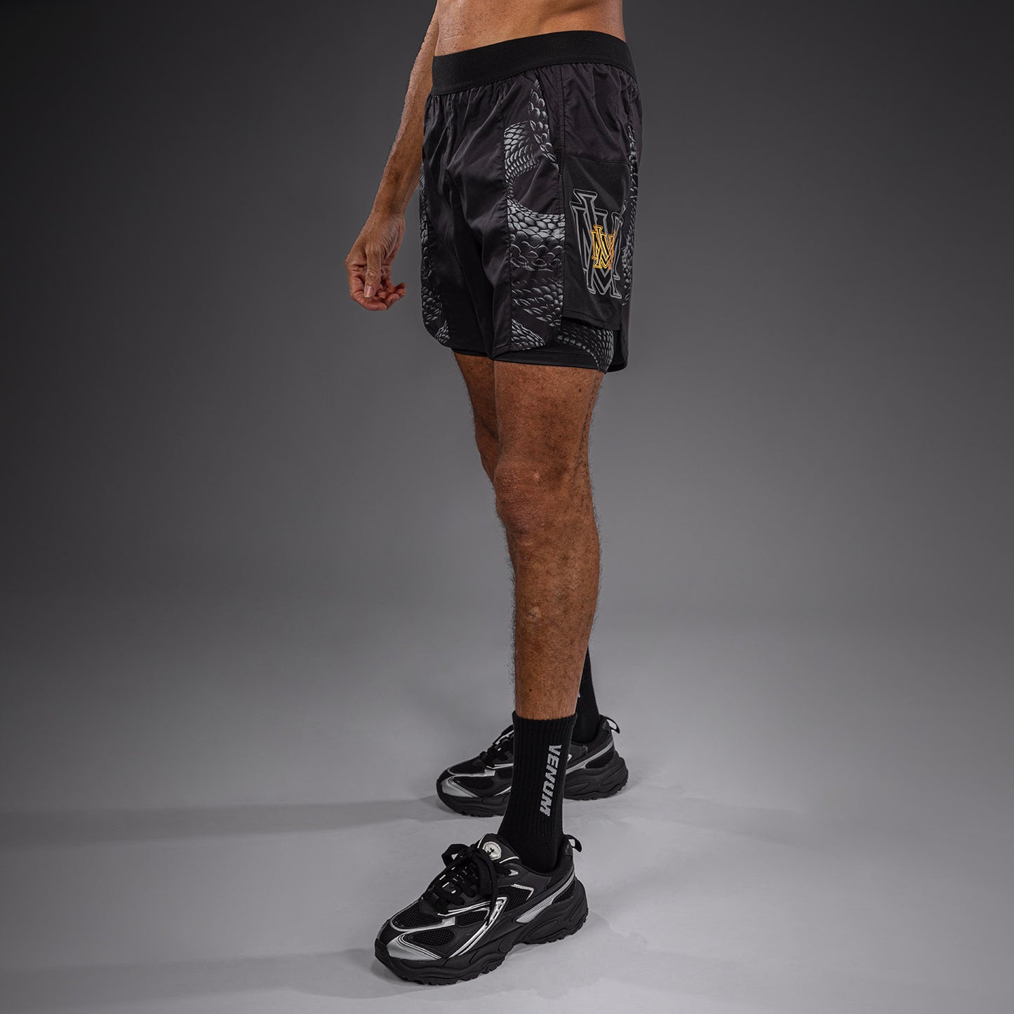 Venum Matupa Pantaloncini da Allenamento - Nero/Grigio/Oro