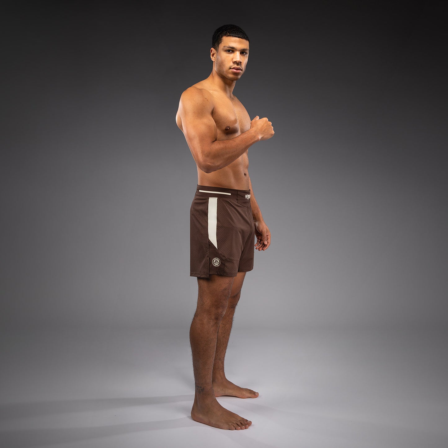 Venum x Roger Gracie Academy Pantaloncini da Combattimento - Marrone Scuro