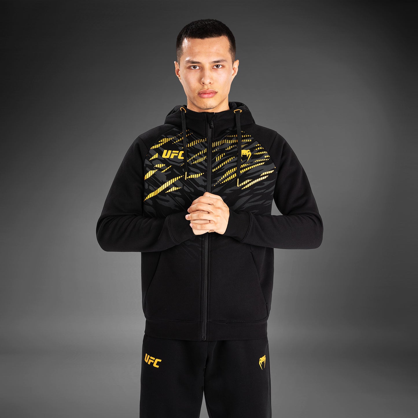 UFC Fusion by Venum Replica Felpa con Zip per Uomo - Champion