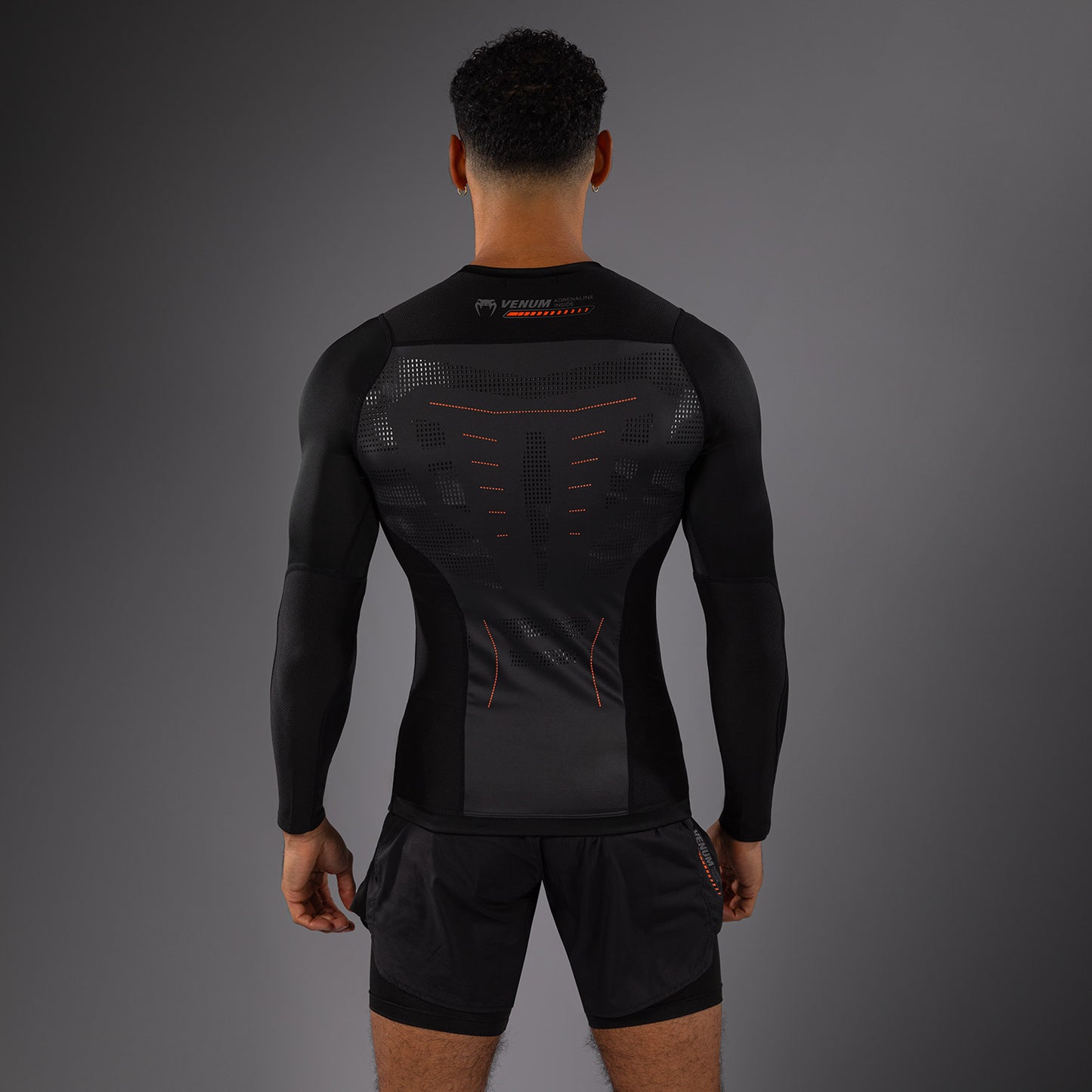 Venum Technical 3.0 Rashguard a Maniche Lunghe - Grafite