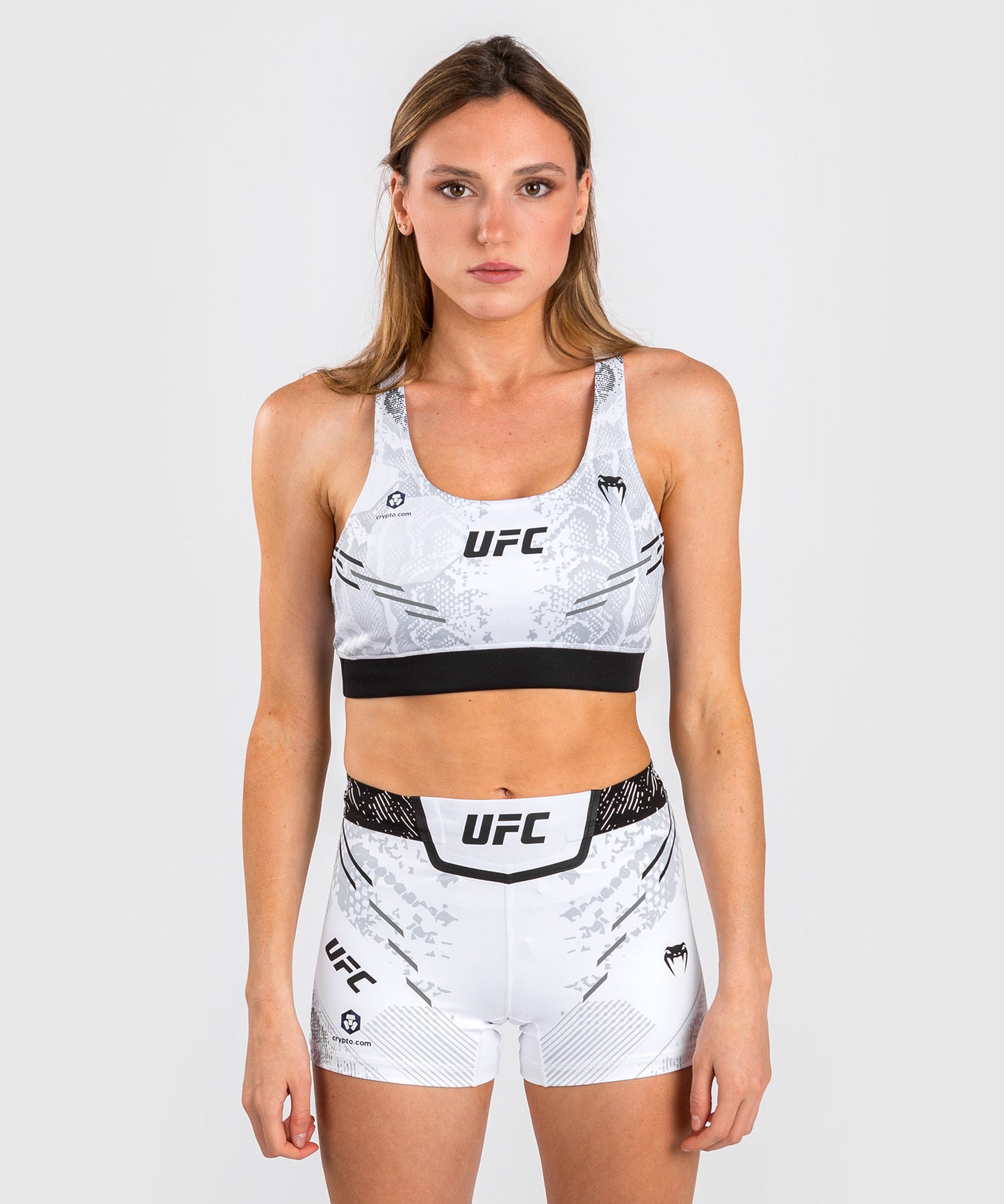 UFC Authentic Adrenaline Fight Night By Venum Donna Reggiseno sportivo - Bianco