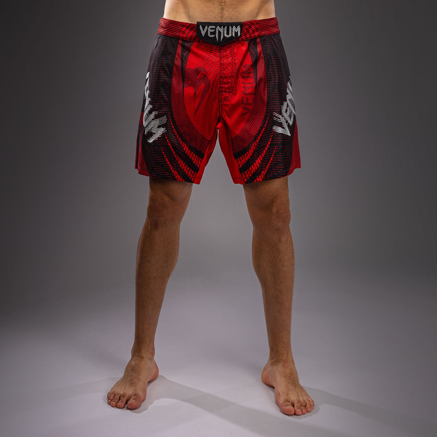 Venum Galactic 3.0 Pantaloncini da Combattimento - Rosso/Argento