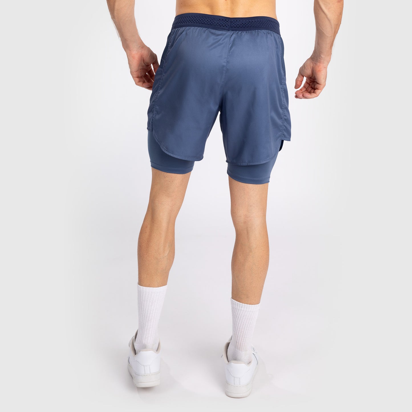 Venum Attack Pantaloncini da Combattimento da Uomo - Blu Navy