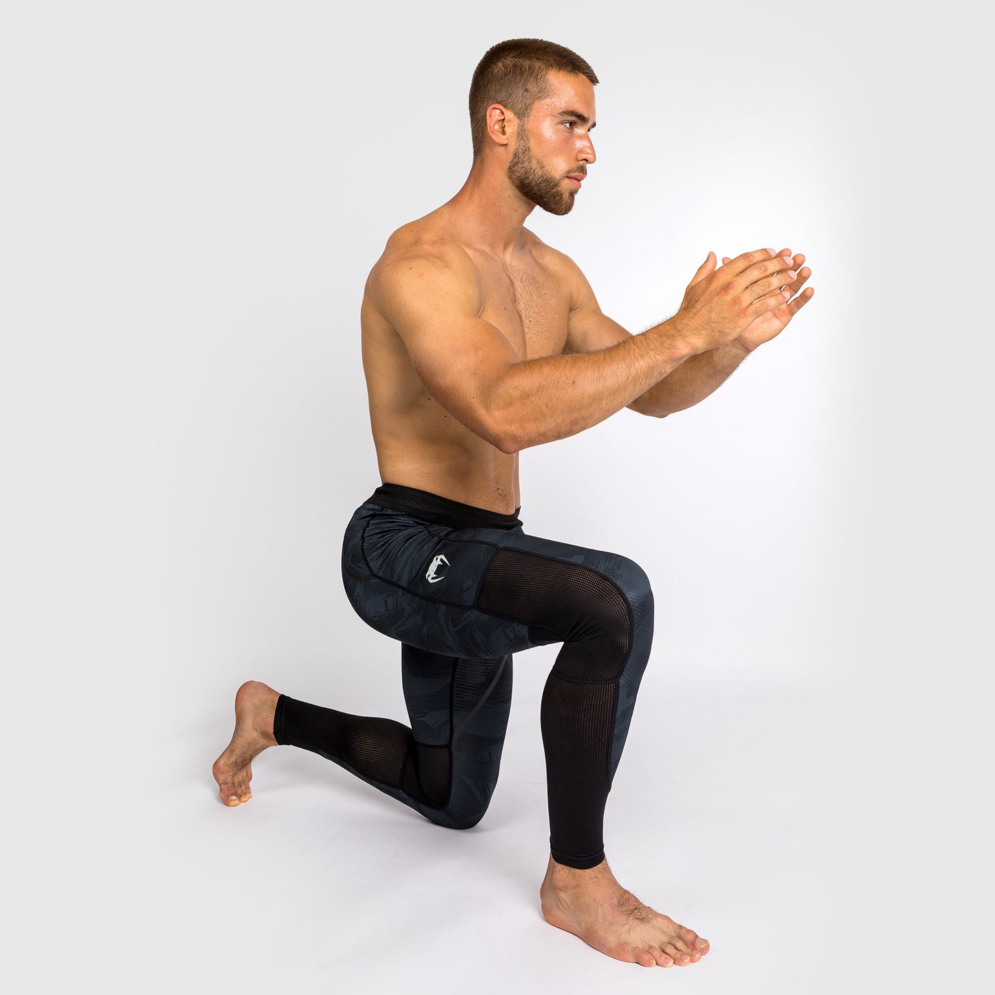 Pantaloni a compressione Venum Electron 3.0 - nero