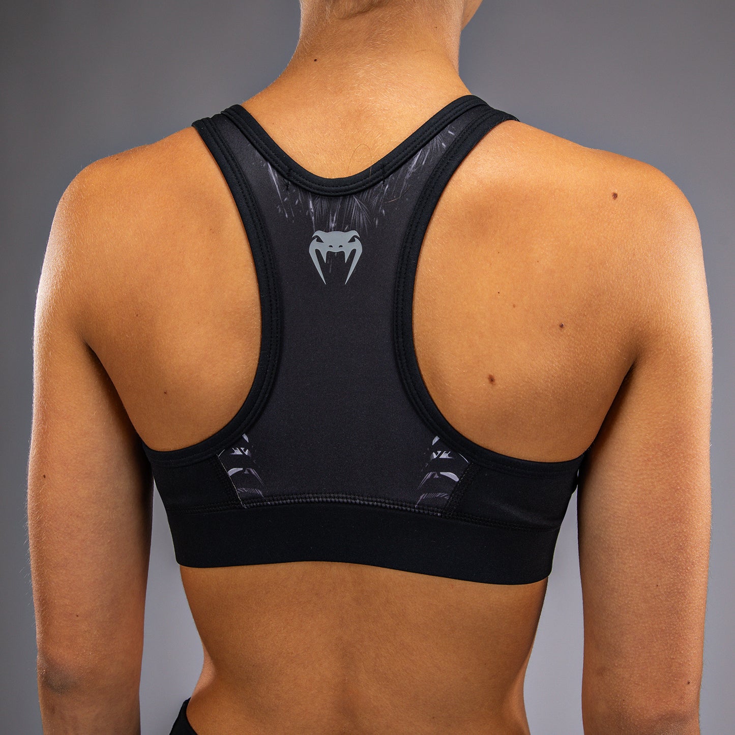 Venum Tiger Reggiseno Sportivo Donna - Nero/Argento