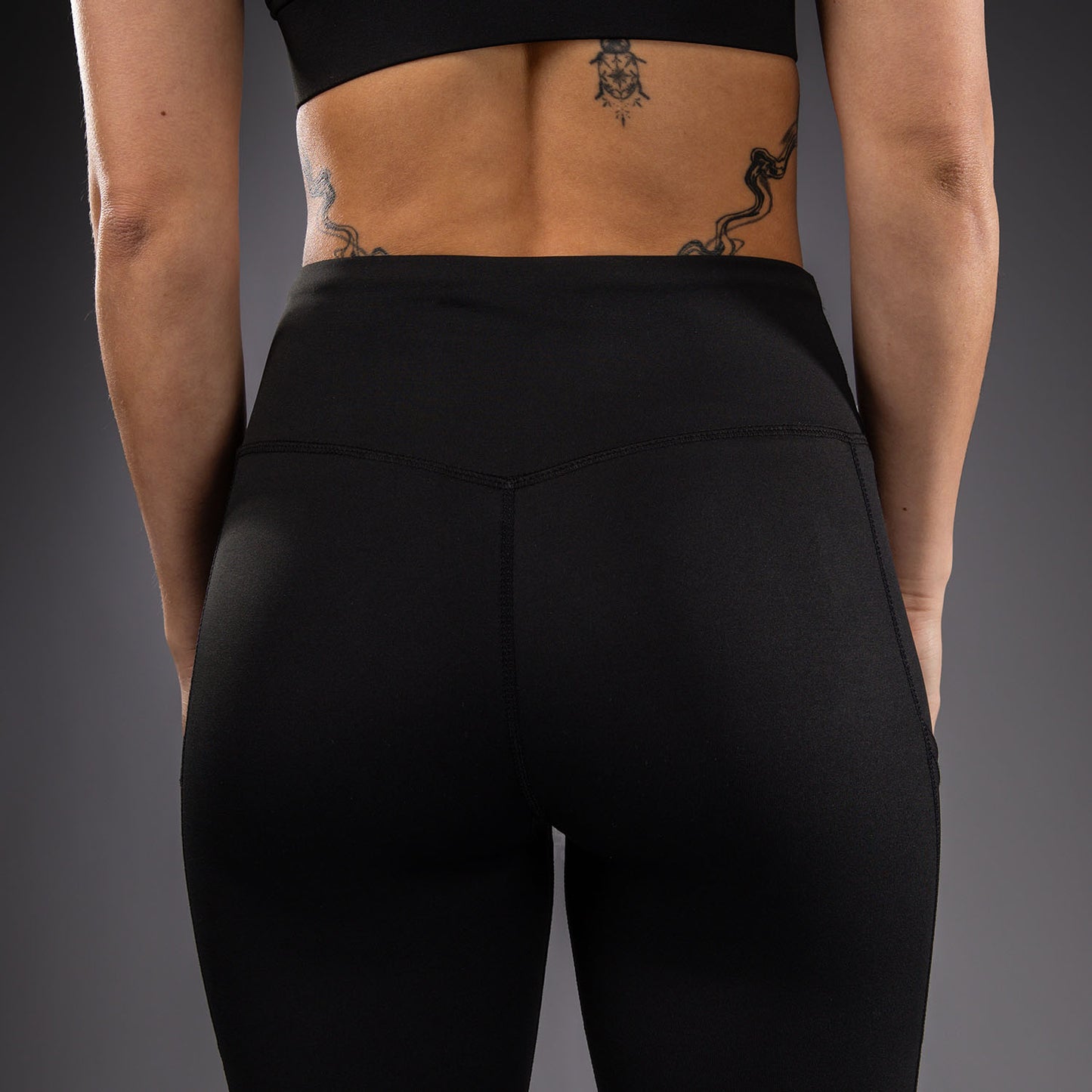 Venum Lazer Leggings da Donna - Nero/Giallo