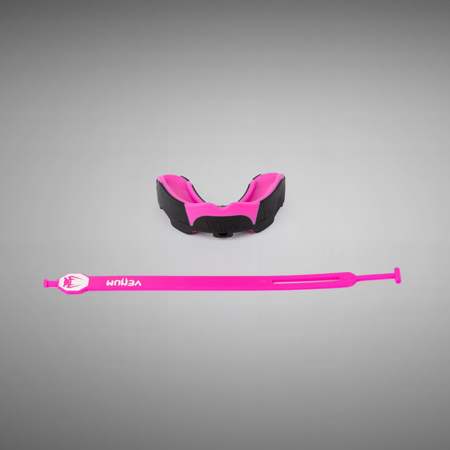 Venum Predator Paradenti con cinghia/senza cinghia - Nero/Rosa