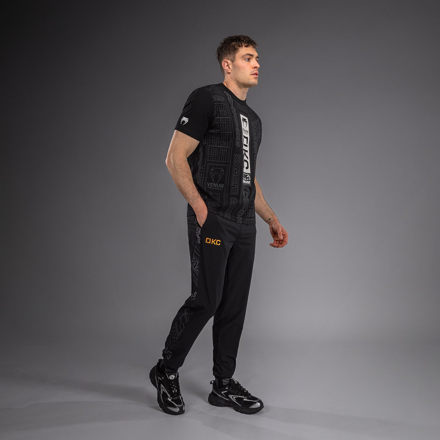 Karate Combat by Venum Maglietta – Nero/Grigio
