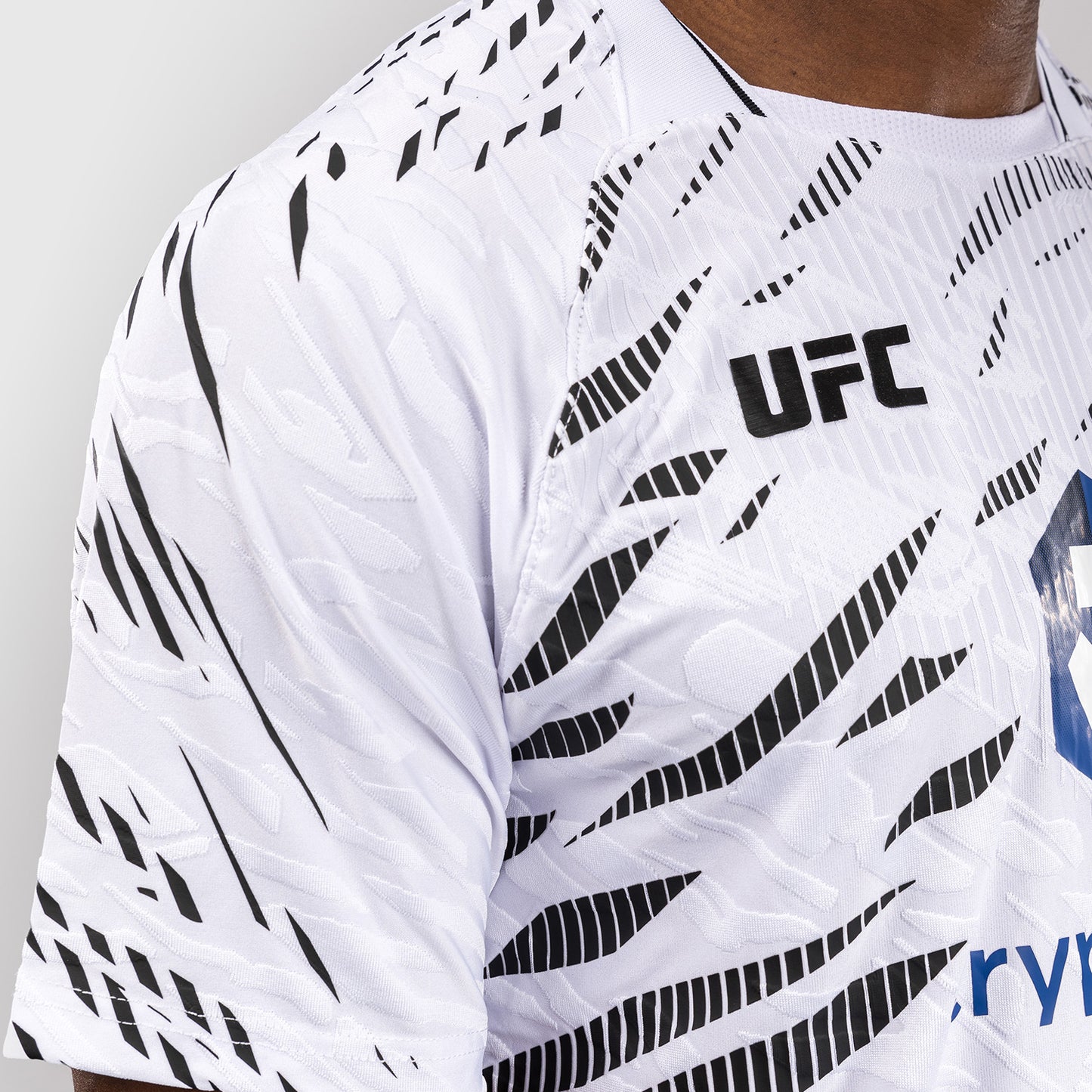 UFC Fusion by Venum Personalizzati Authentic Fight Night Maglietta da Gara per Uomo - Bianco