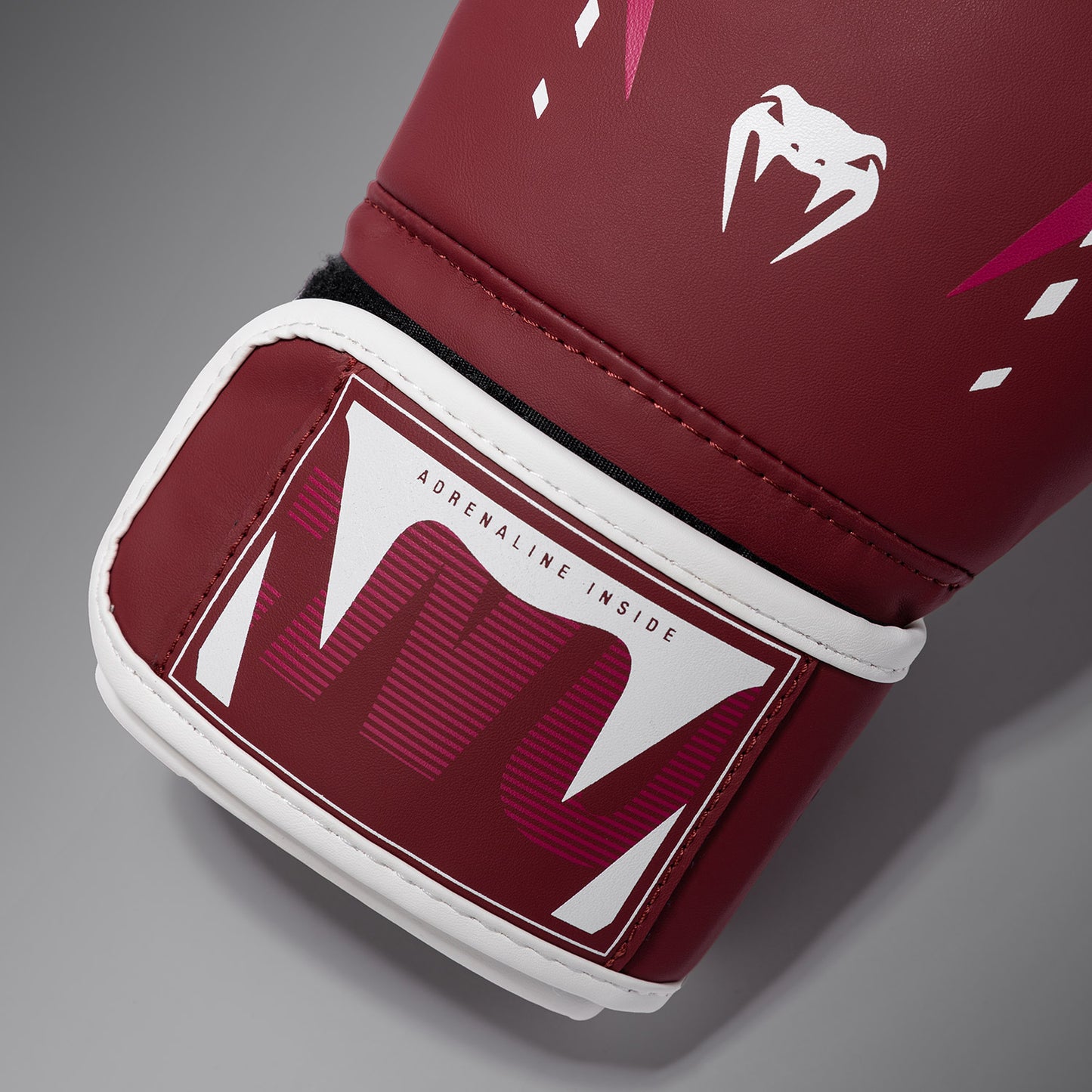 Venum Adrenaline Guantoni da Boxe – Borgogna/Rosa
