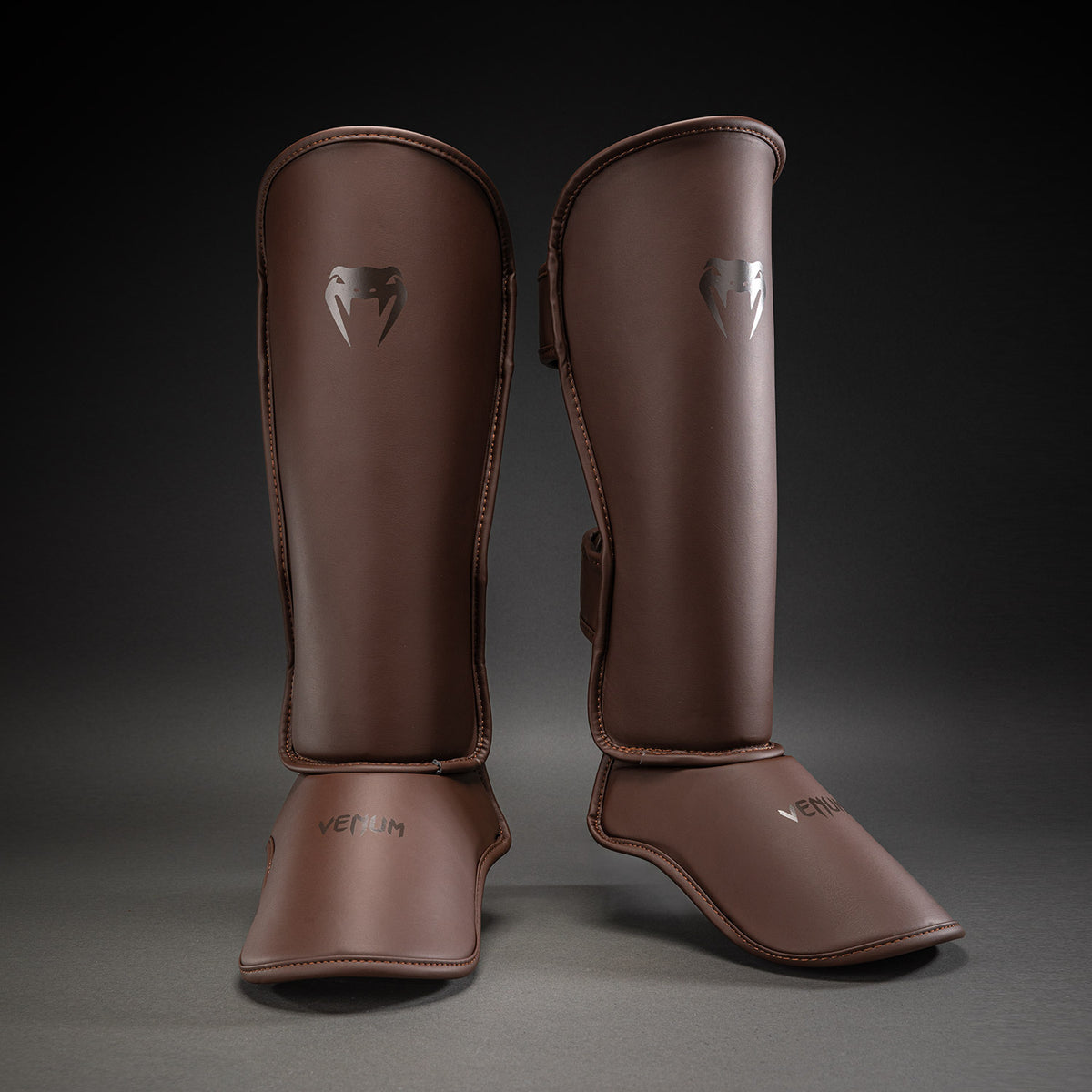Venum Contender 1.5 Paratibie - Marrone scuro