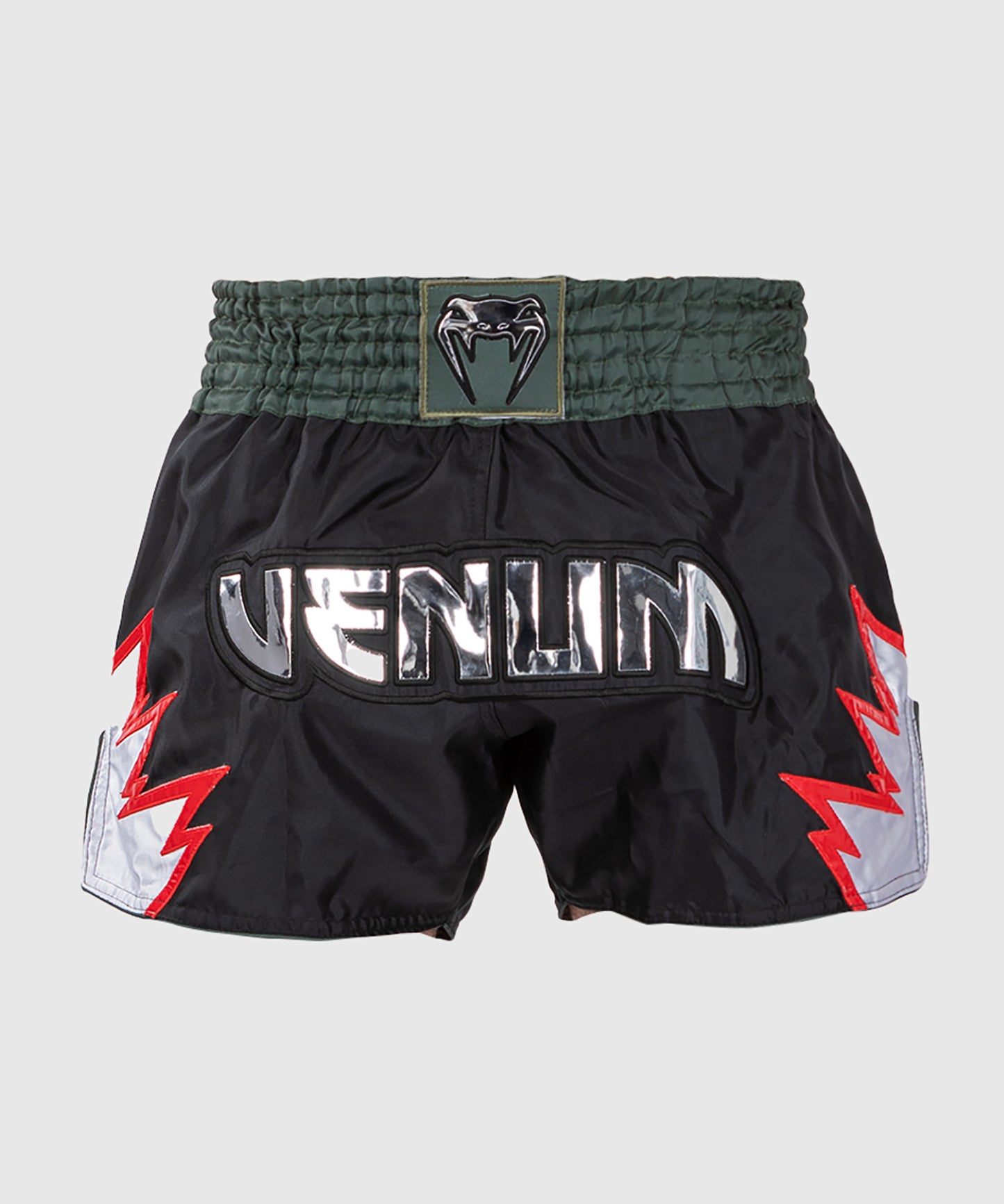 Venum Inferno Muay Thai Shorts - Nero Profondo/Khaki