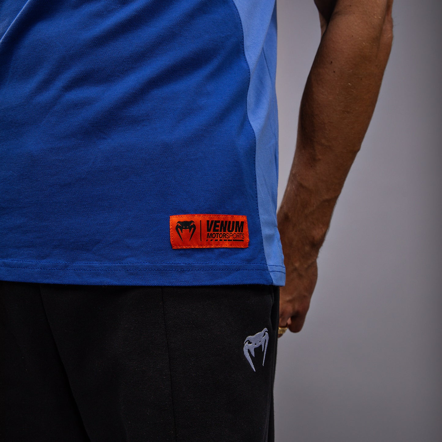 Venum Motorsport Polo in Cotone - Blu Royal