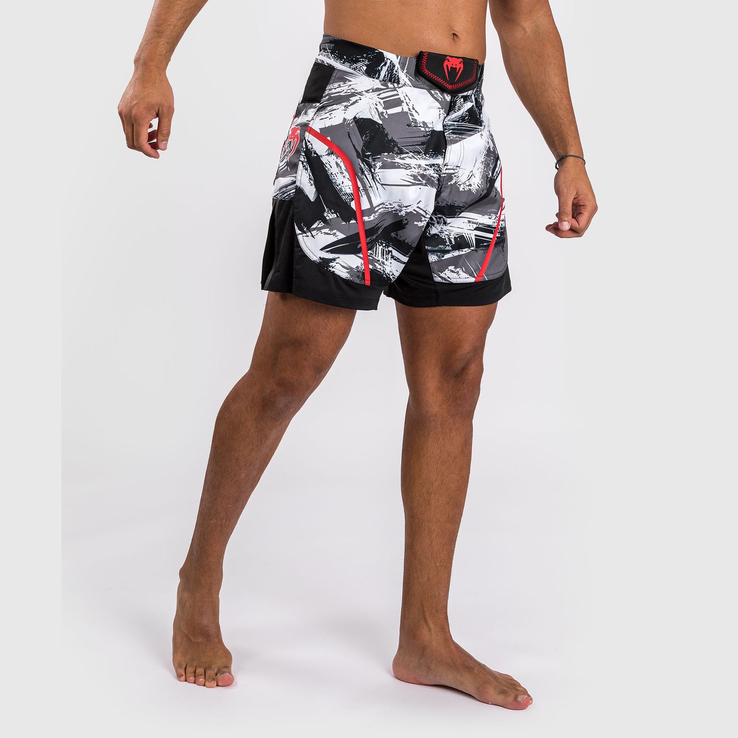 Venum Electron 3.0 Pantaloncini da combattimento - Grigio/Rosso