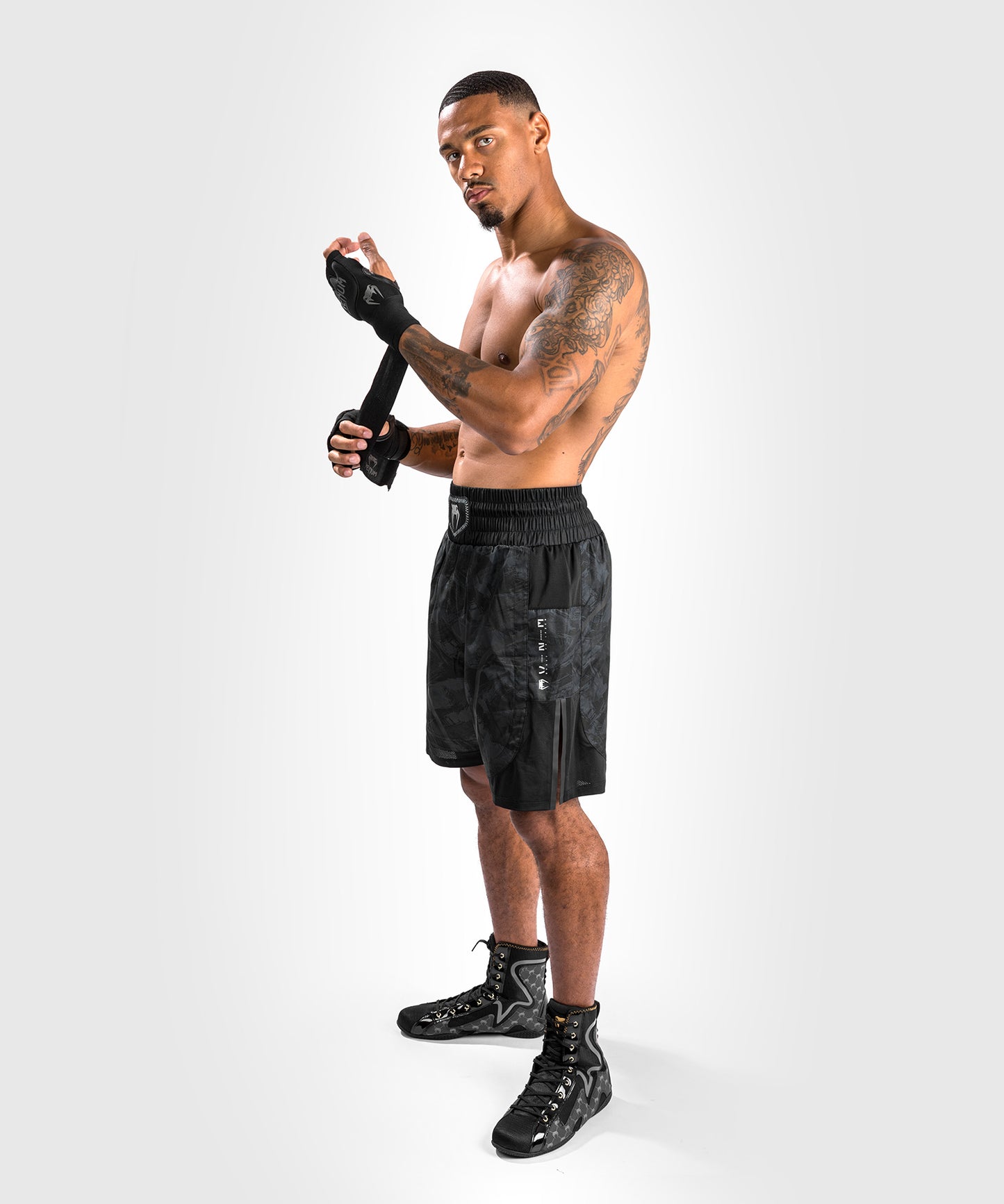 Pantaloncini da boxe Venum Electron 3.0 - Nero