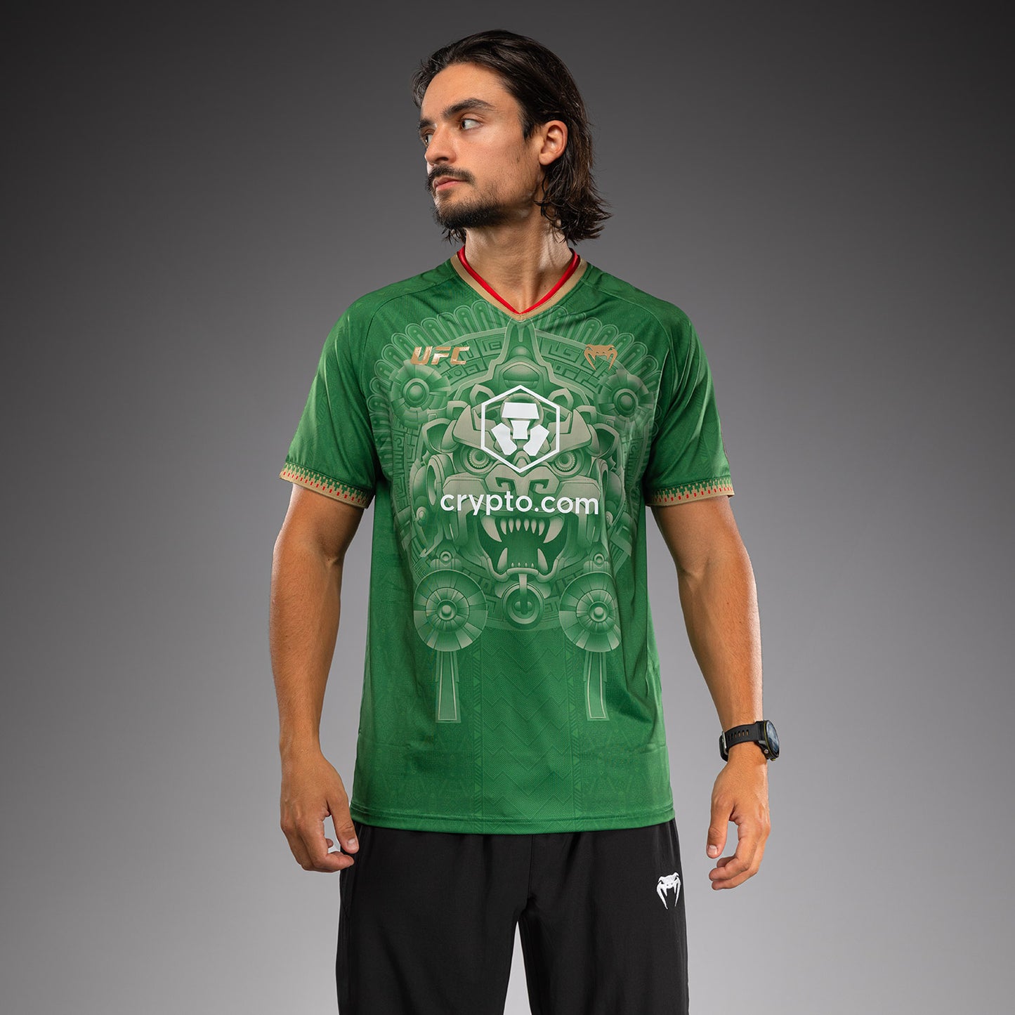 Noche UFC 2.0 By Venum Authentic Fight Night Maglietta Dry-Tech - Verde