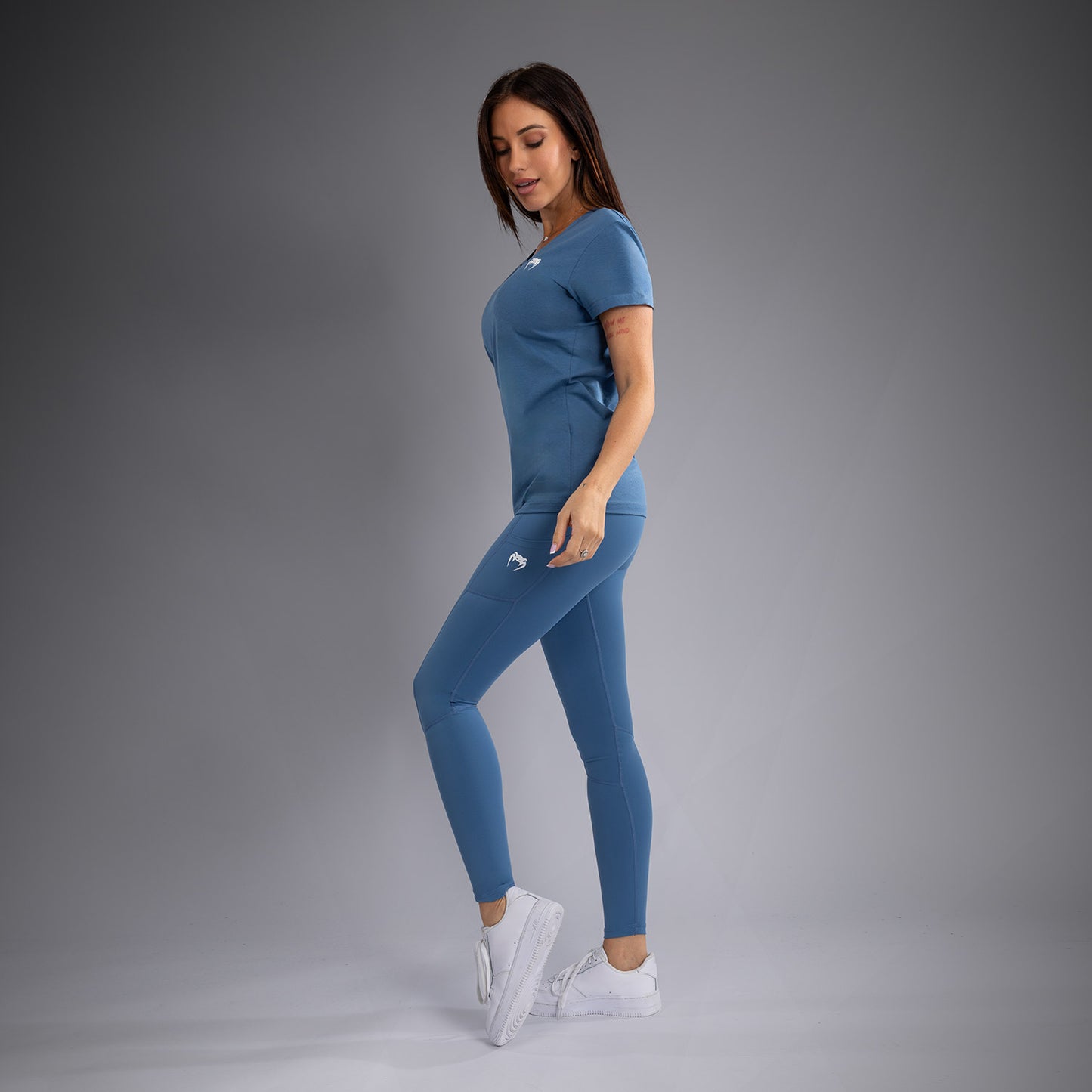 Venum Essential Maglietta da Donna - Blu Tempesta