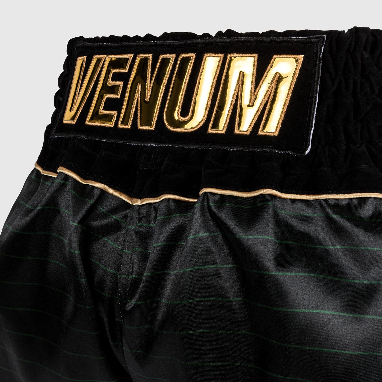 Venum Attack Pantaloncini da Muay Thai - Nero/Verde