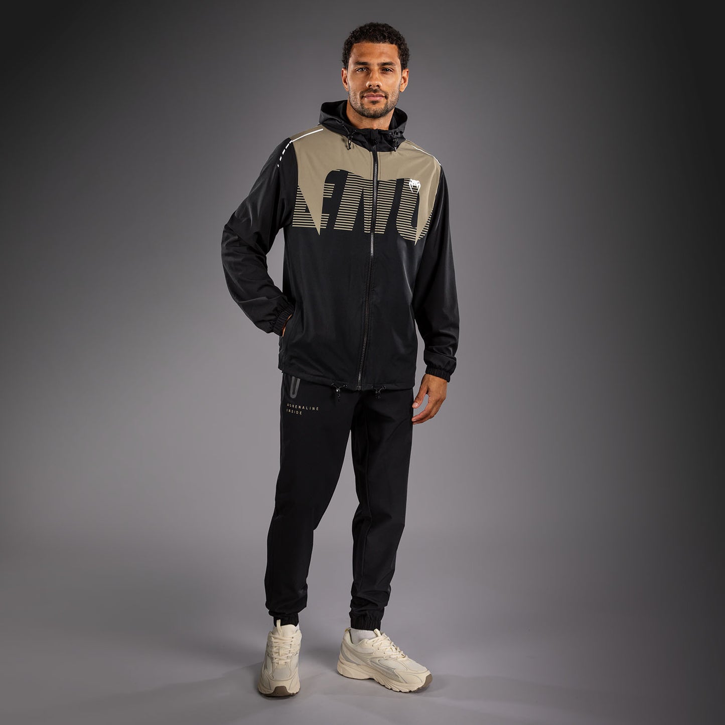 Venum Adrenaline Pantaloni da Jogging – Nero/Sabbia