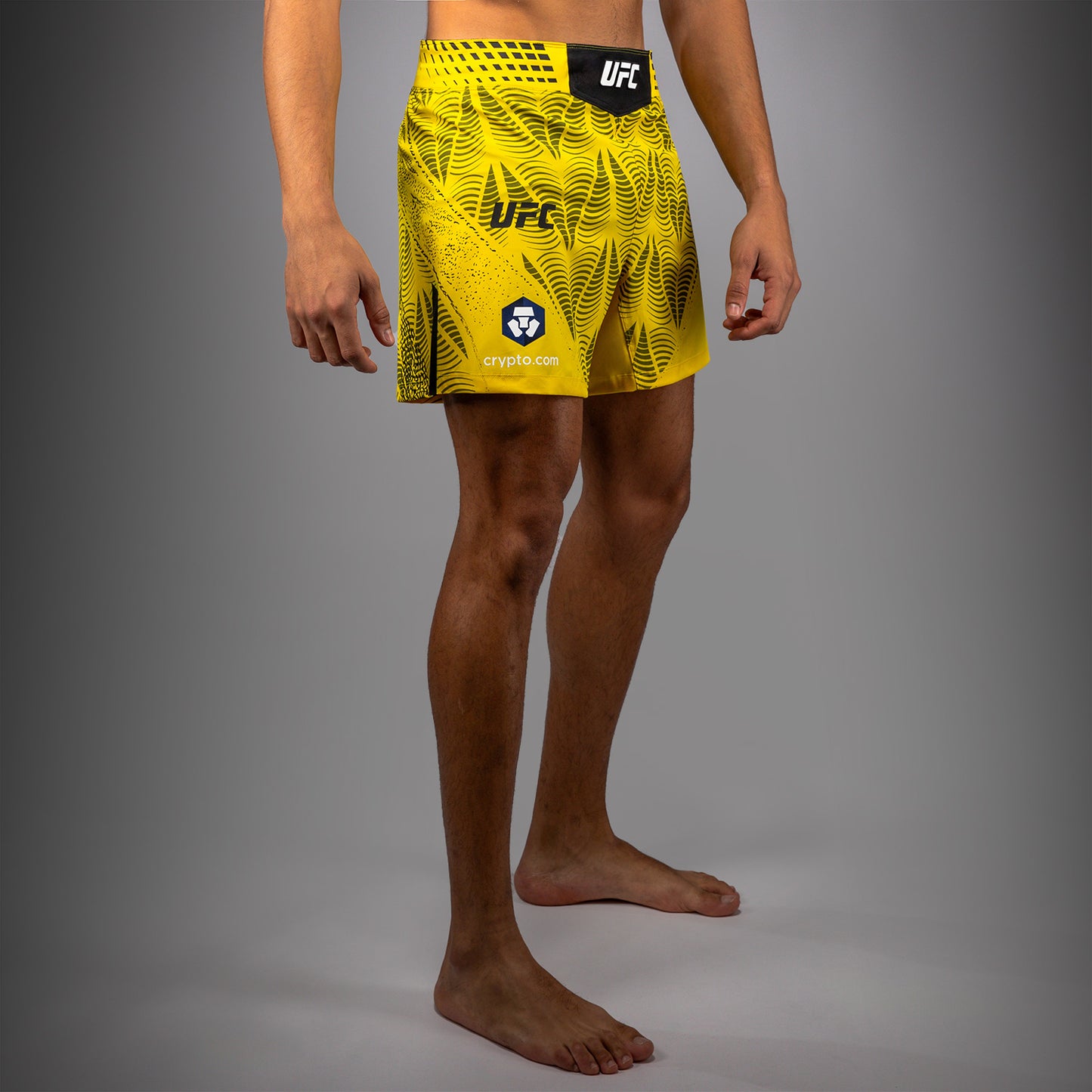 UFC Zenith by Venum Authentic Fight Night Pantaloncini da combattimento Fit corto Uomo - Giallo