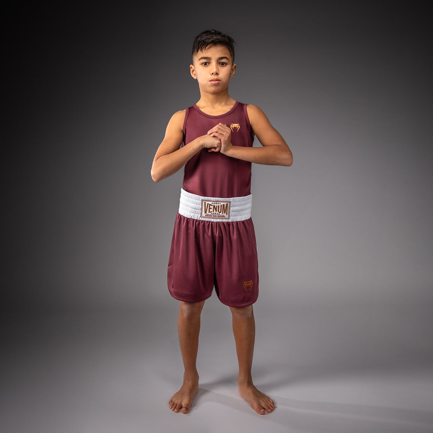Venum Classic Pantaloncini da Boxe Per Bambini – Borgogna