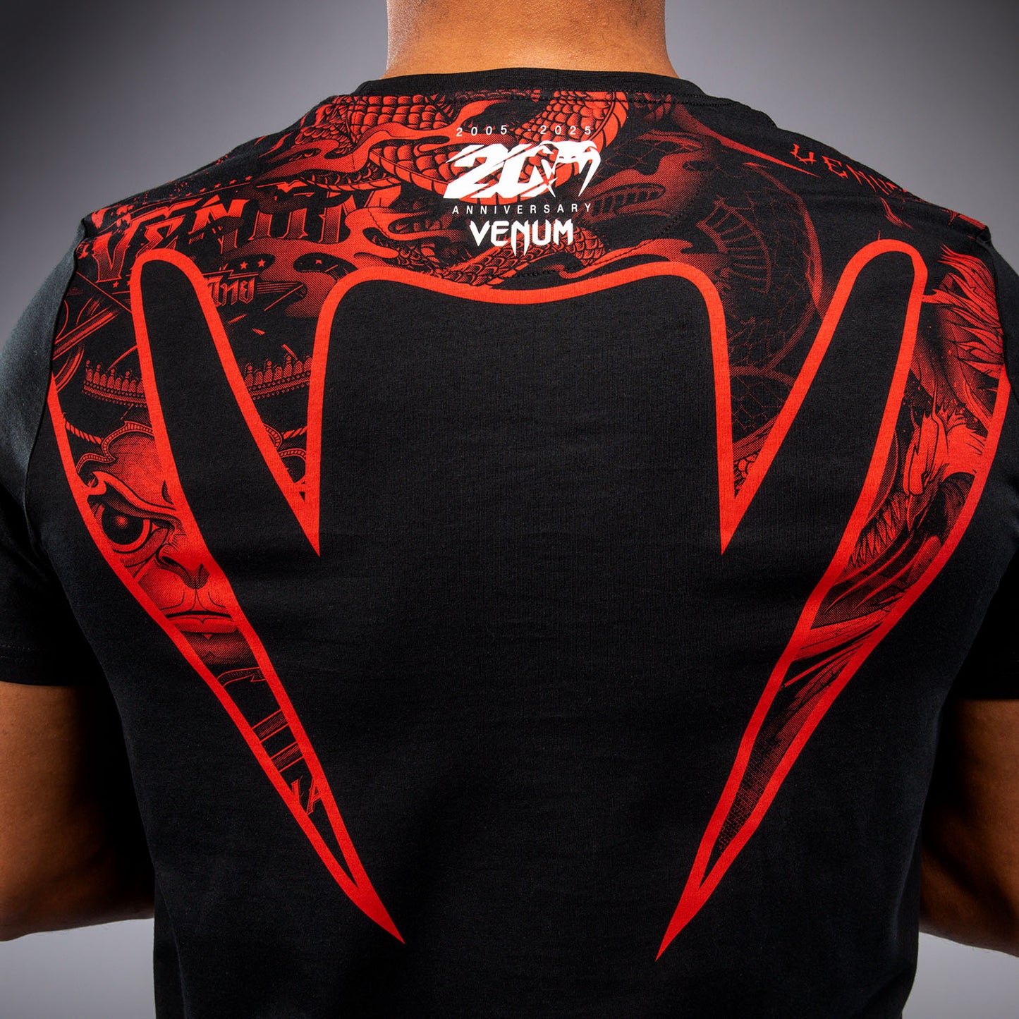 Venum 20th Anniversary Maglietta - Nero/Rosso