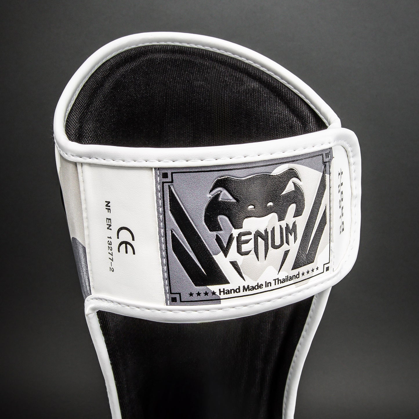 Venum Elite Paratibie - Bianco/Grigio Chiaro