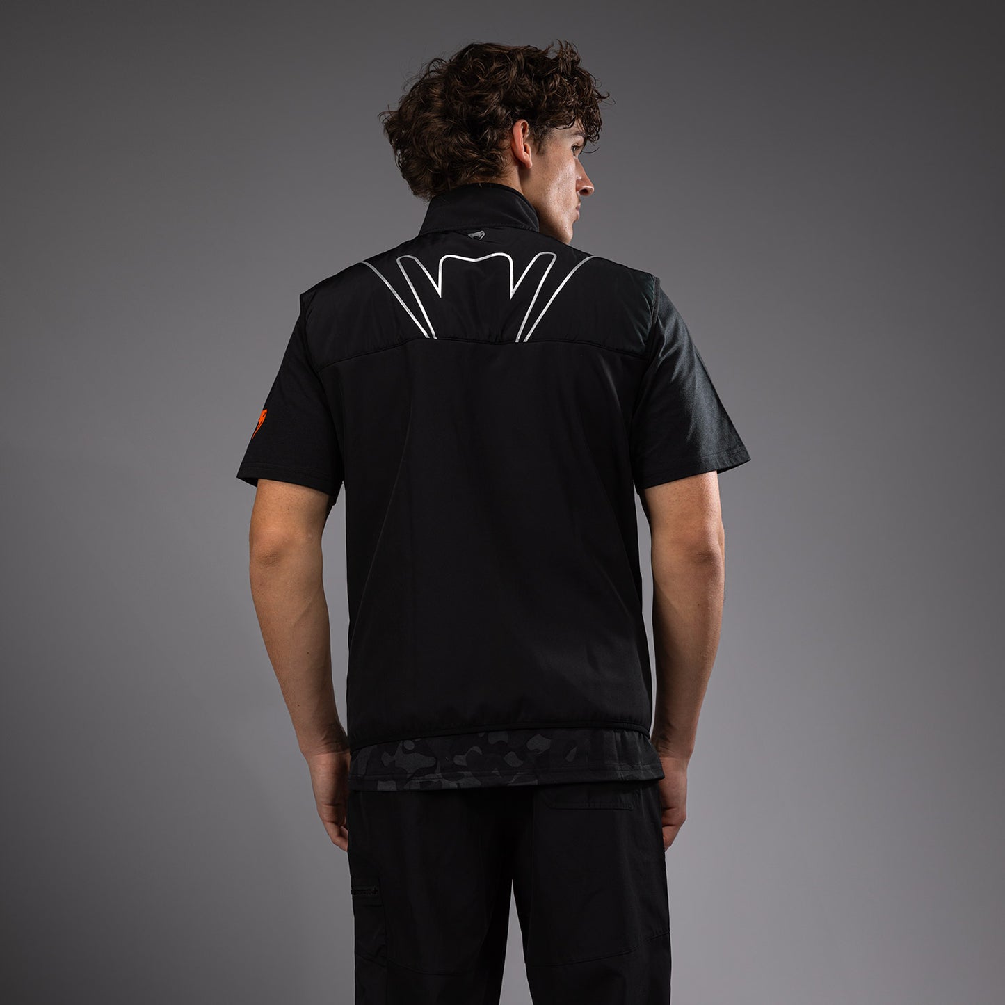 Venum Paddock Softshell a maniche corte - Nero