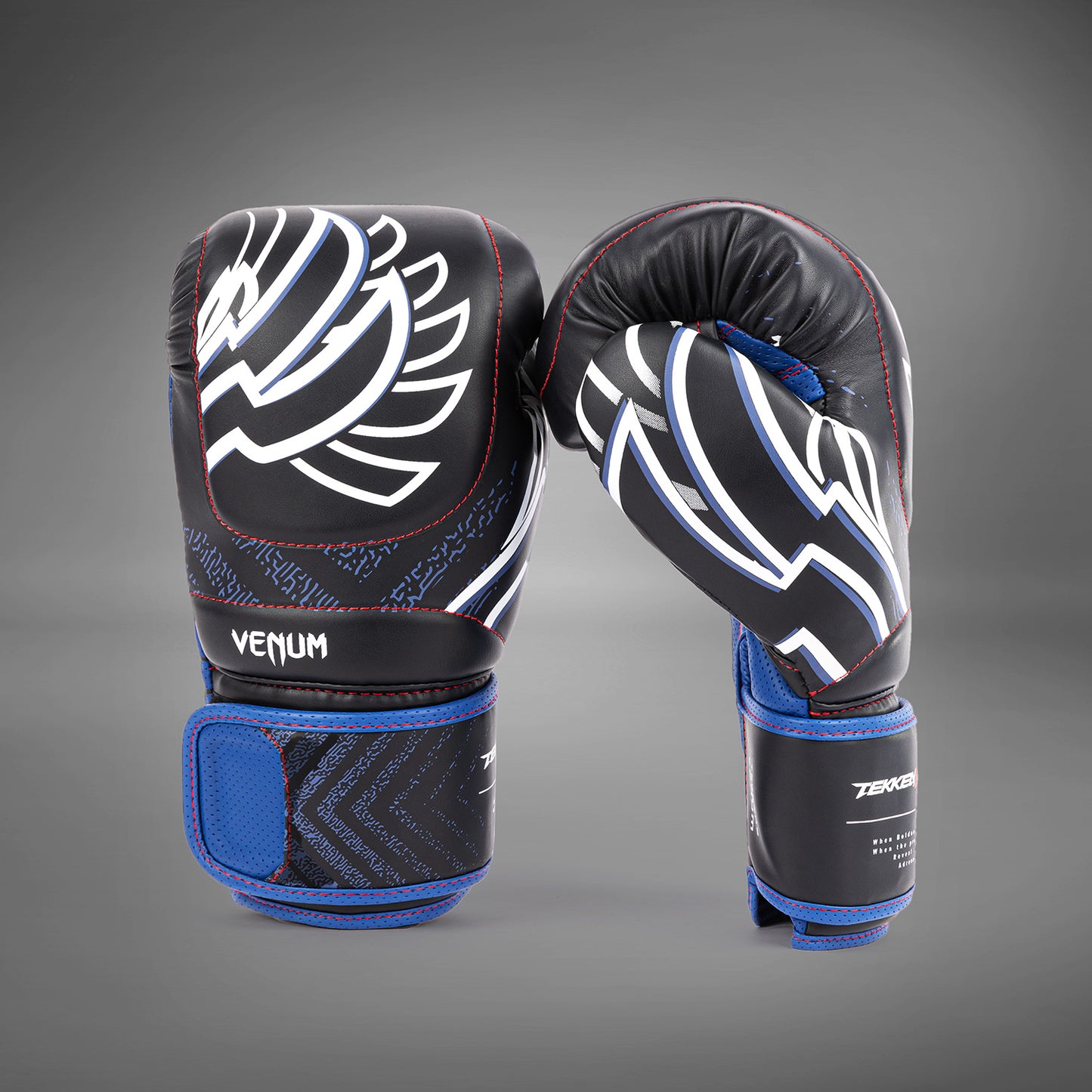 Venum x TEKKEN 8 - Jin Kazama Guanti da Boxe - Blu/Nero/Bianco