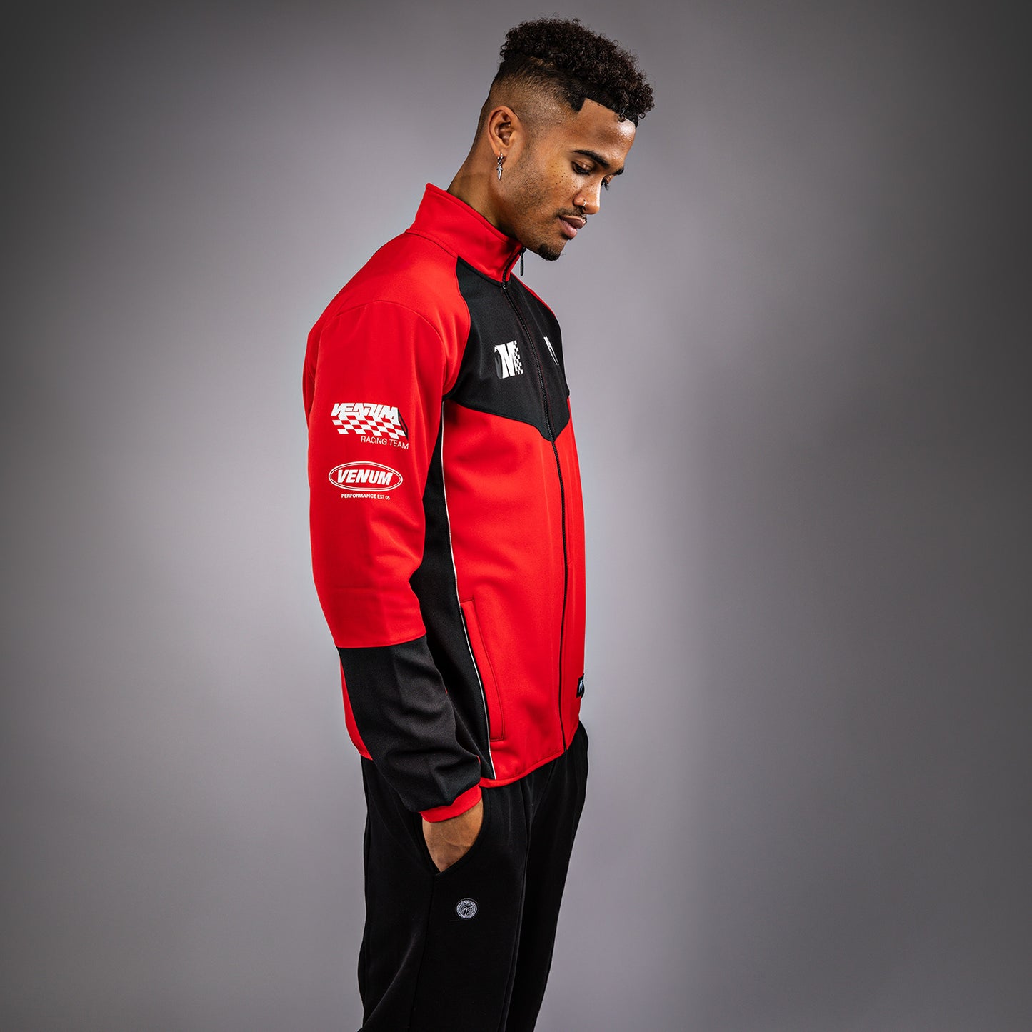 Venum Motorsport Giacca Softshell - Rosso Racer