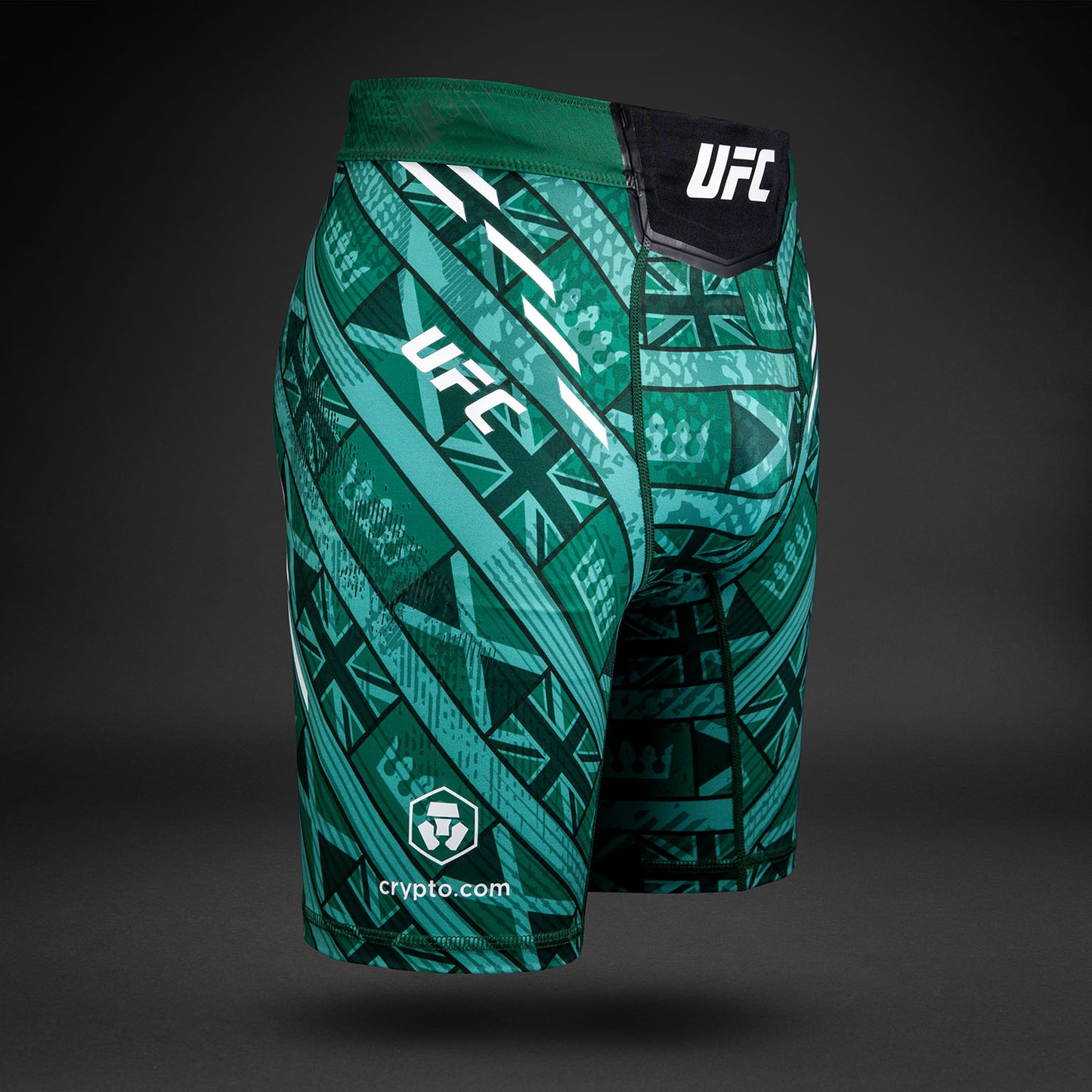 UFC Unrivaled by Venum Leon Edwards Pantaloni Vale Tudo Uomini - Verde